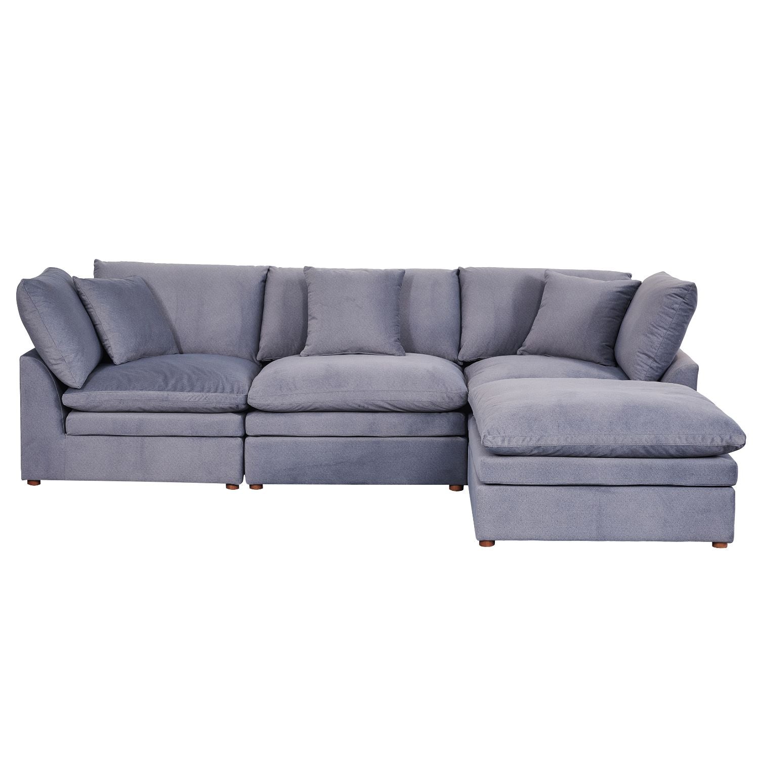 Sala en L Tinna Gris
