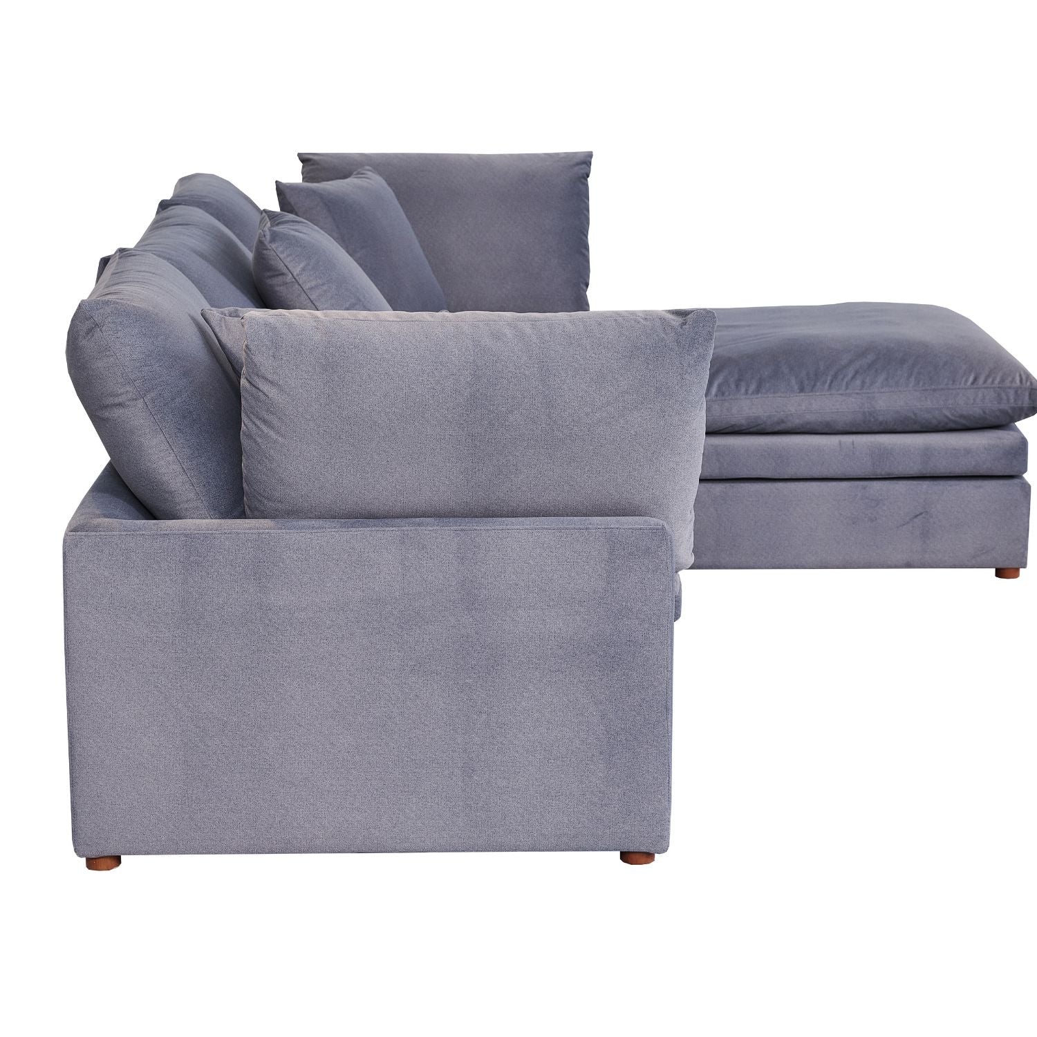 Sala en L Tinna Gris
