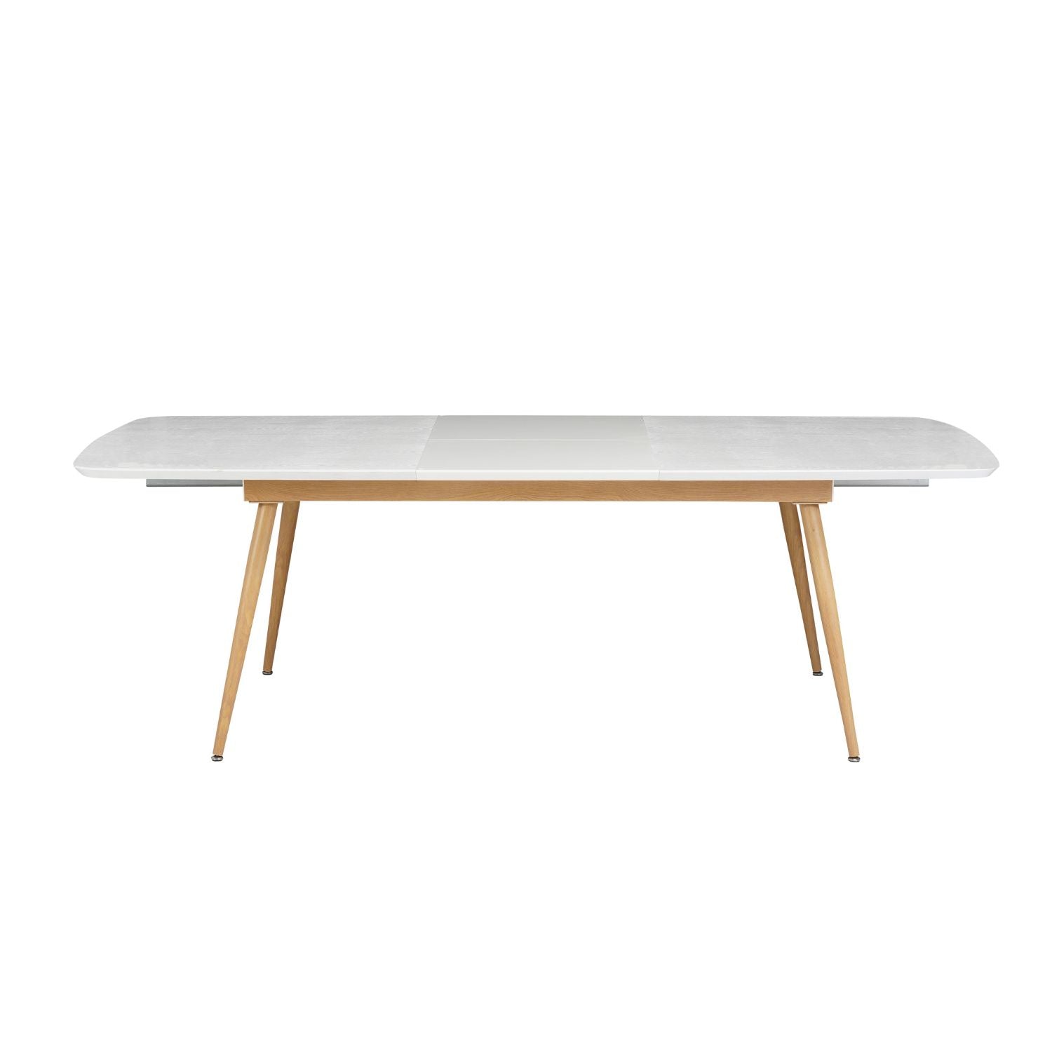 Mesa Comedor 6 Puestos Utah Blanca Extensible