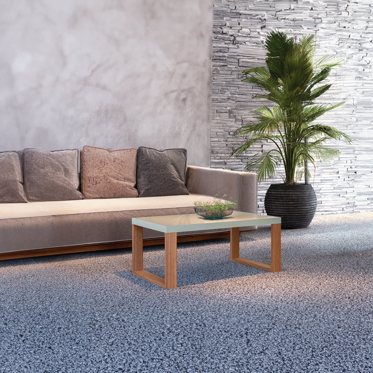 Mesa De Centro Cox 67X30X44 Natural, Off White