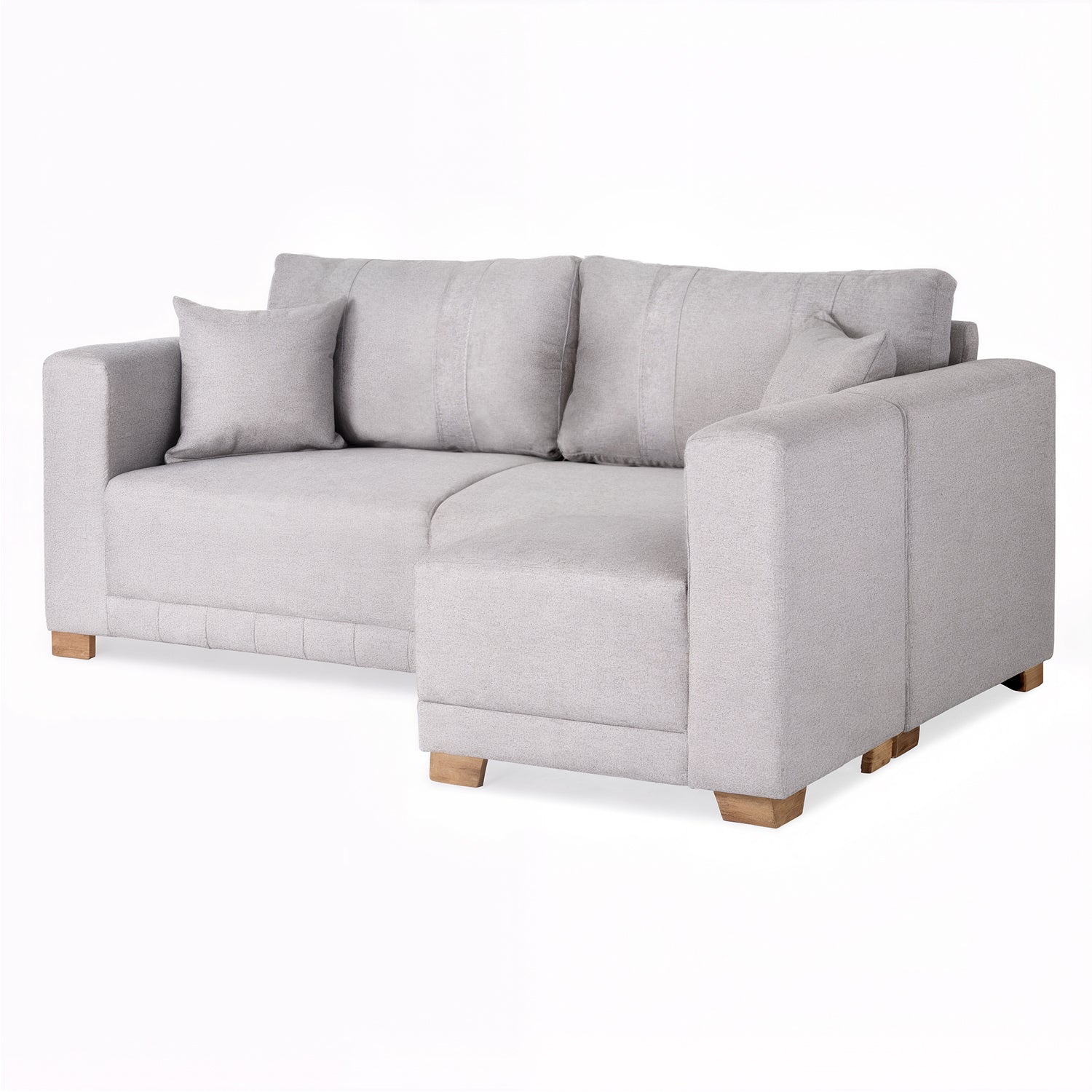 Juego de Sala Andora Lino Icono Taupe, Natural