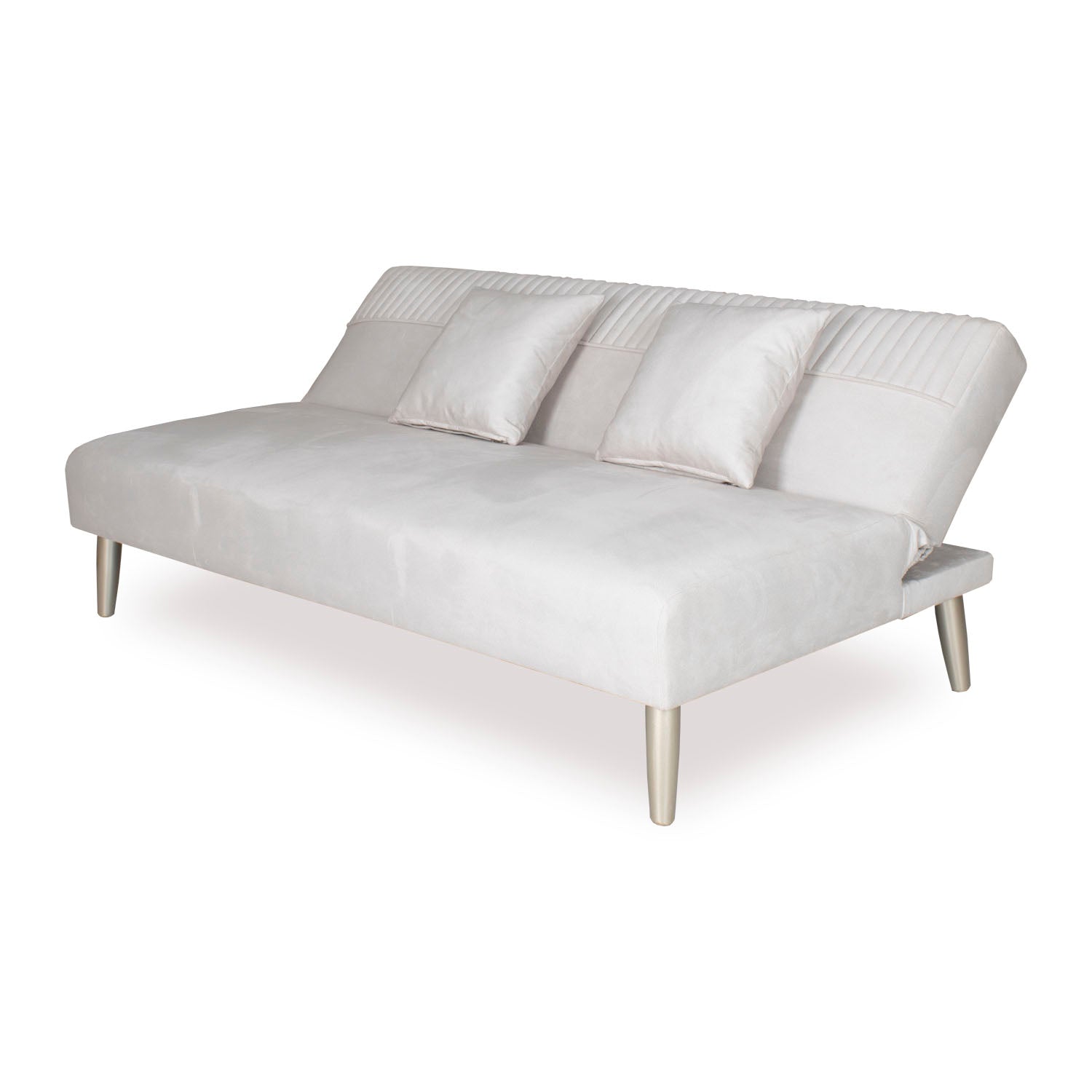 Sofá Cama Anahi Velvet Zaraki Beige, Champaña