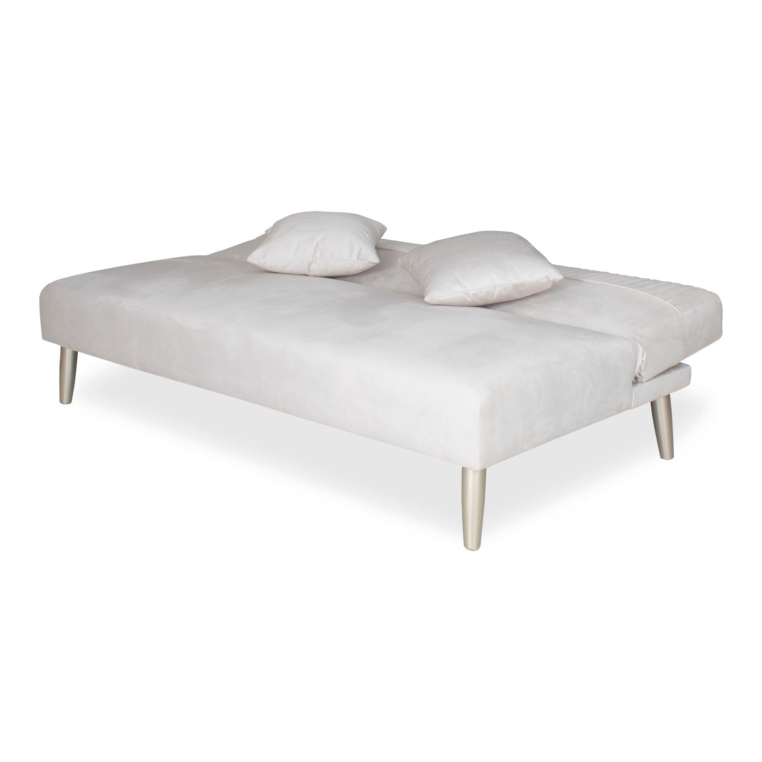 Sofá Cama Anahi Velvet Zaraki Beige, Champaña