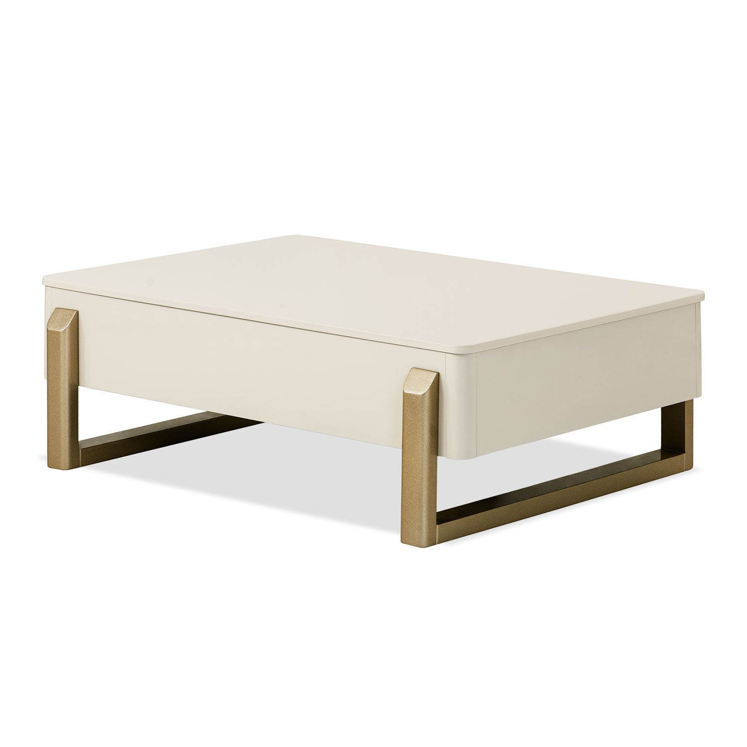 Mesa de Centro Bilbao Greige, Champaña Basic