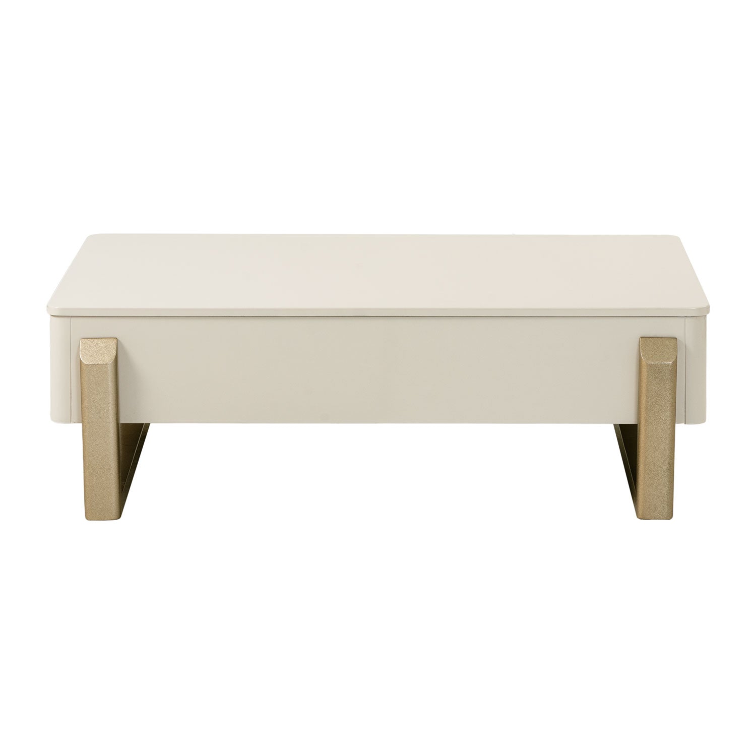 Mesa de Centro Bilbao Greige, Champaña Basic