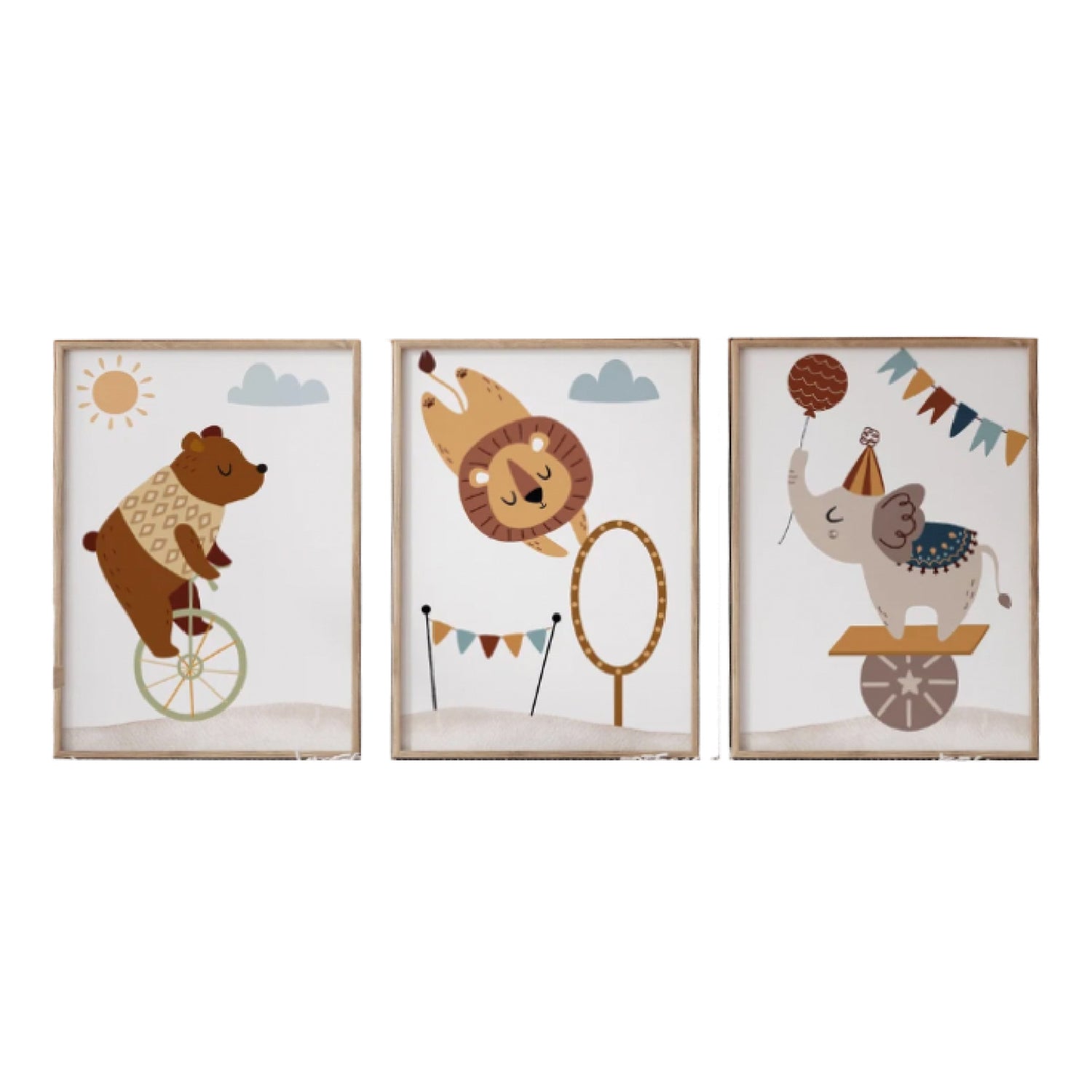 Cuadro Infant 120X60 Circo Genios Setx3