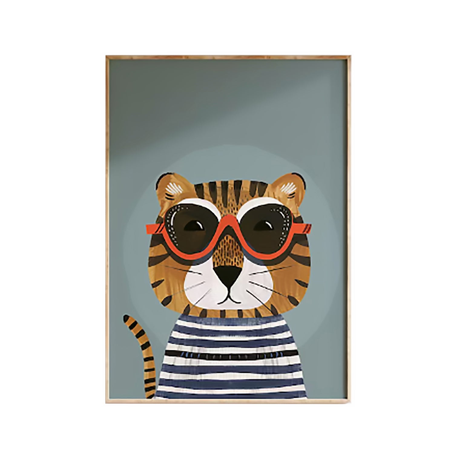 Cuadro Infantil 40X60 Gato Cool