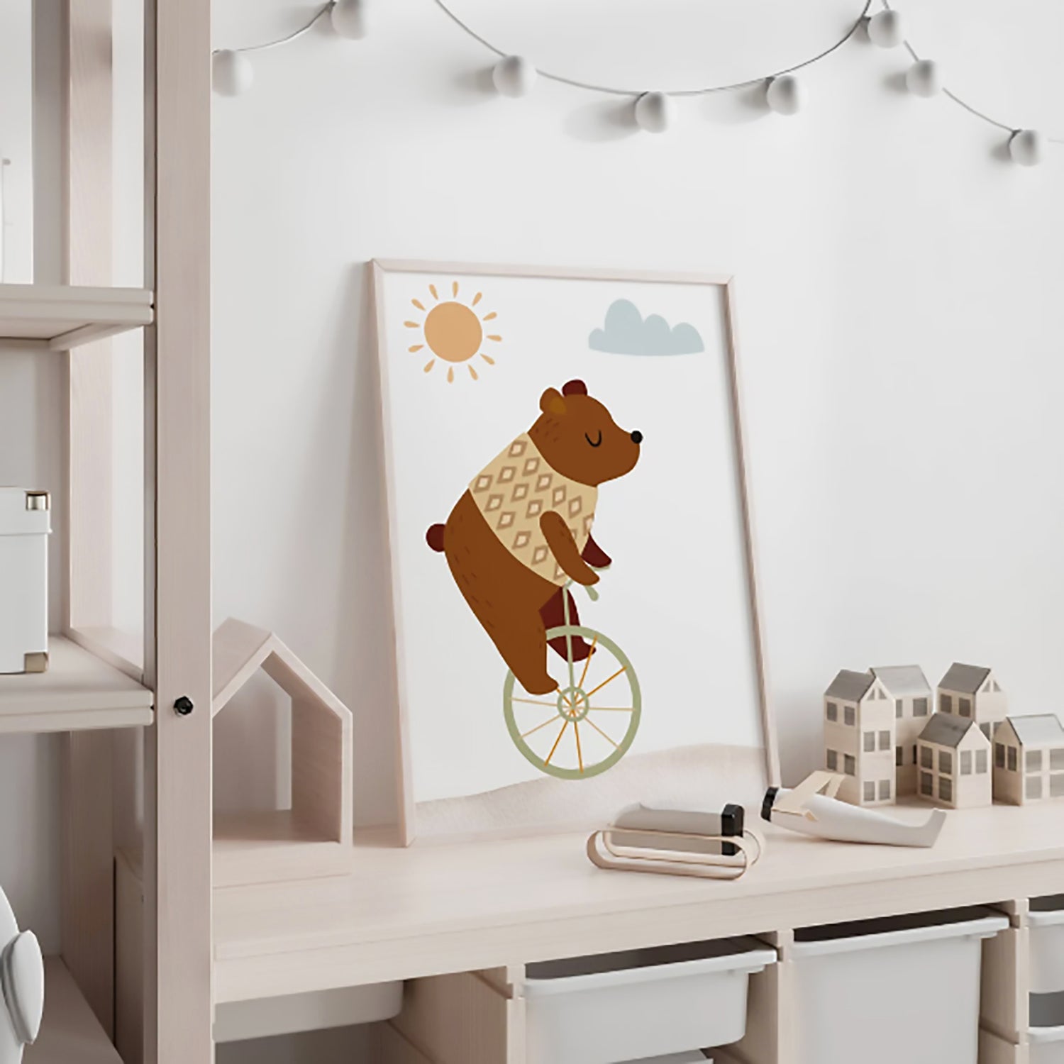 Cuadro Infant 120X60 Circo Genios Setx3