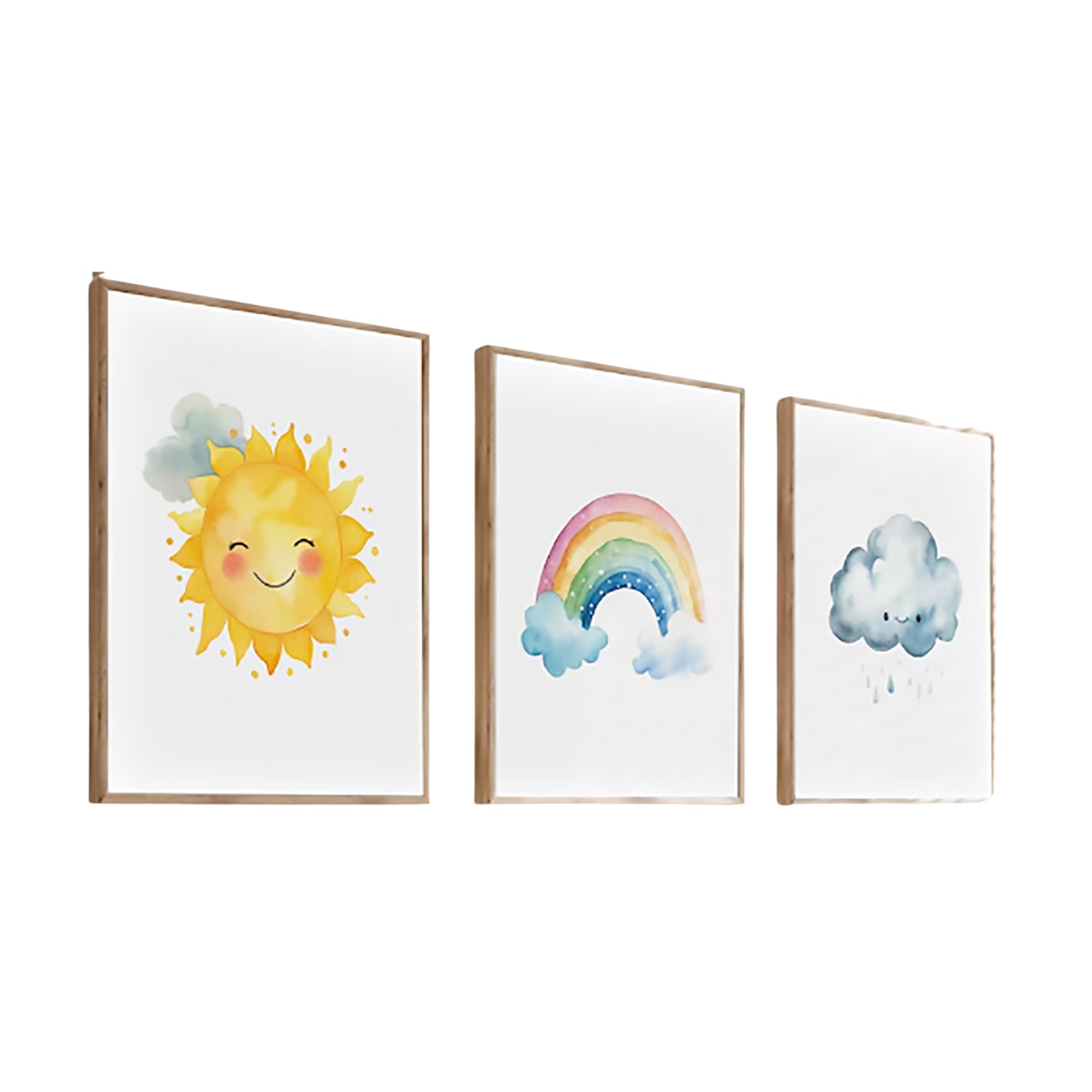 Cuadro Infantil 120X60 Sky Setx3