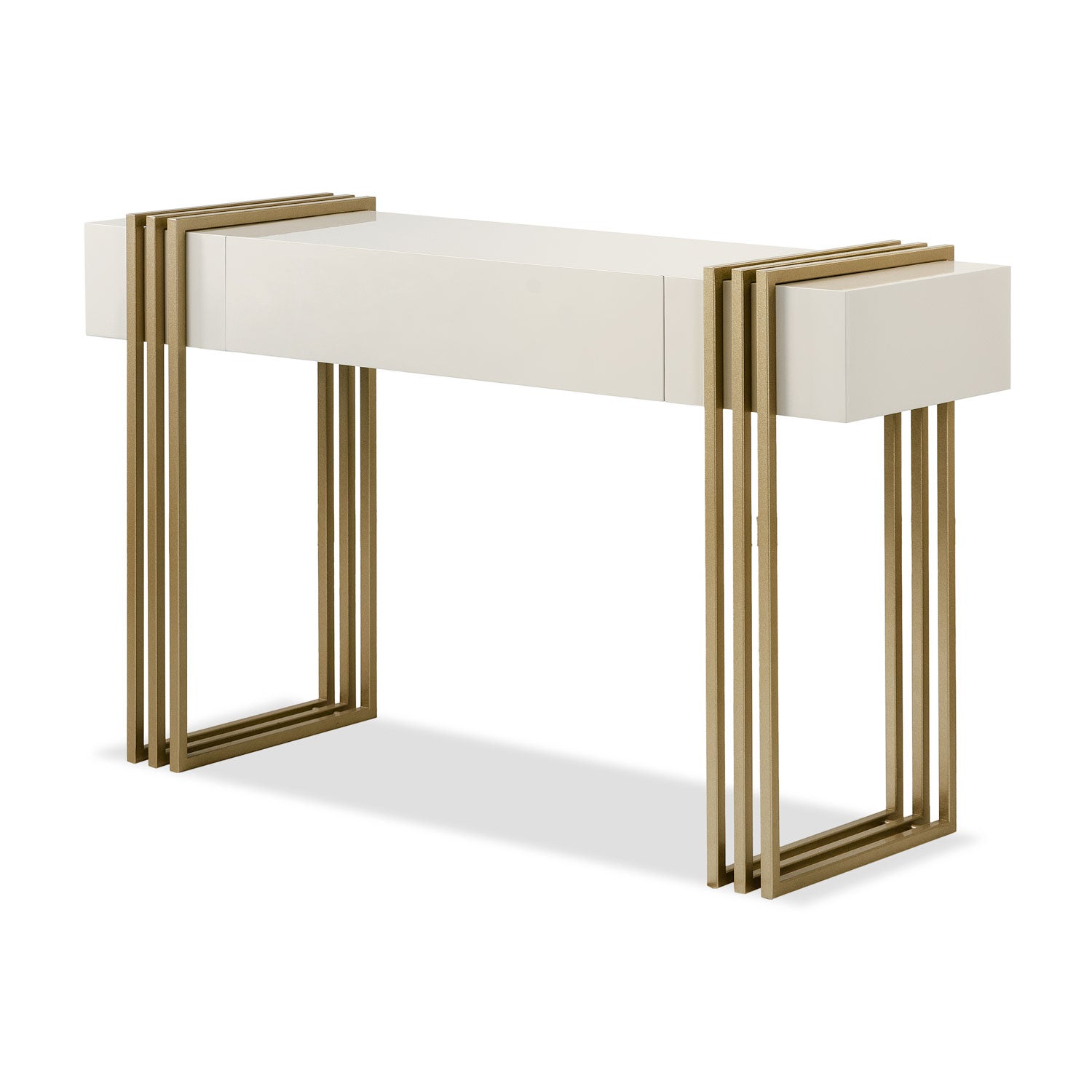 Consola Manhattan Greige, Champaña Premium