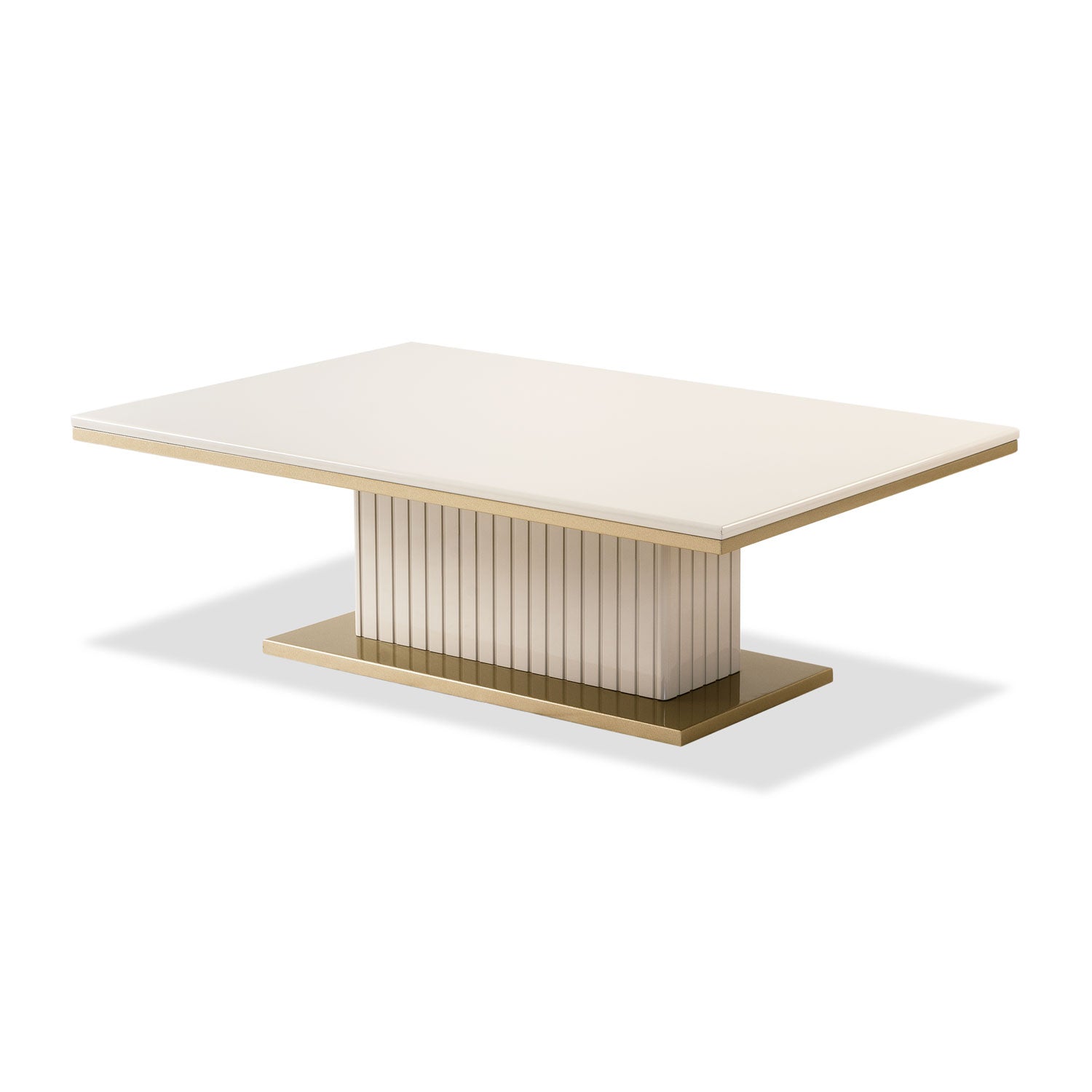 Mesa De Centro 40X90X60 Berlin Greige, Champaña Basic