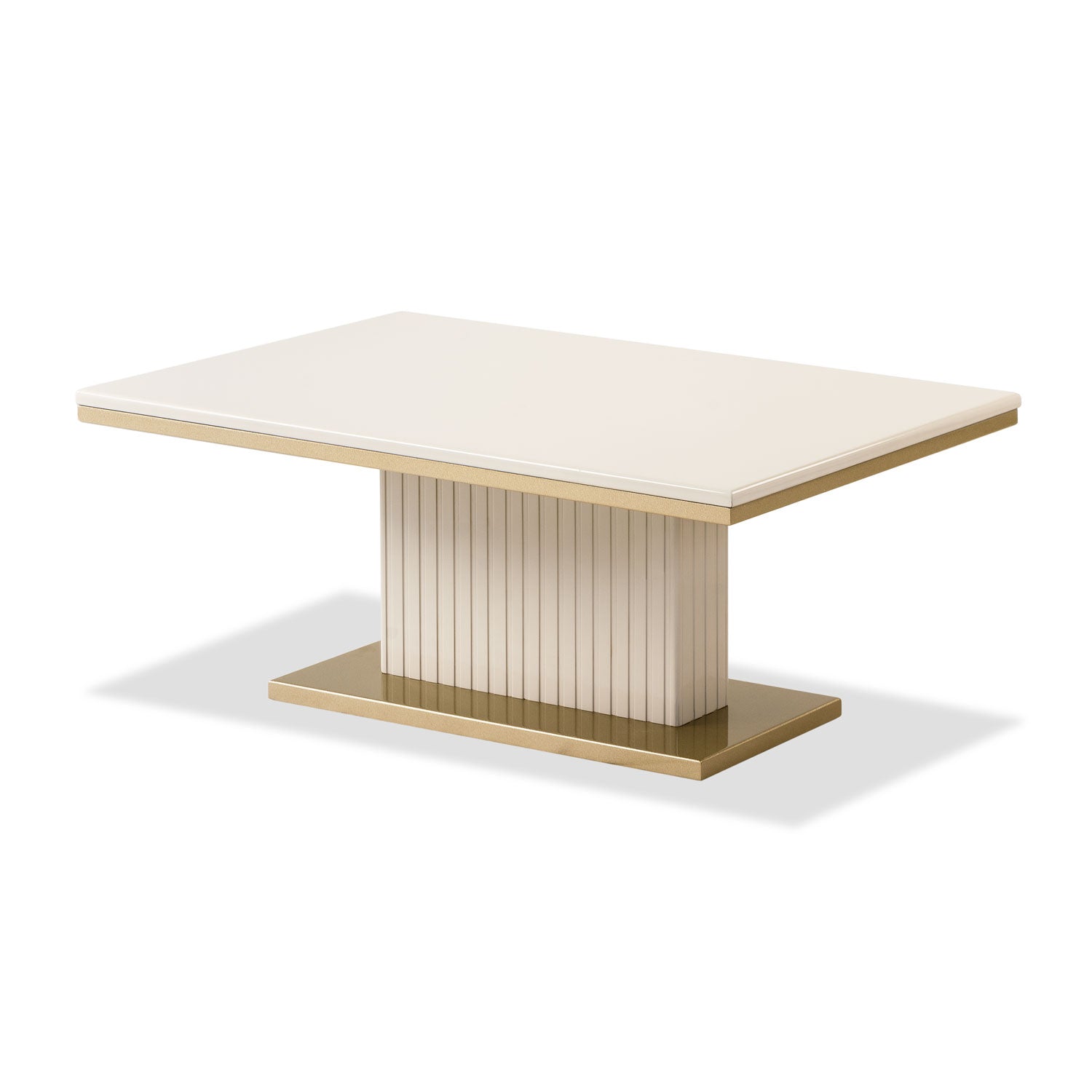Mesa De Centro 40X120X80 Berlin Greige, Champaña