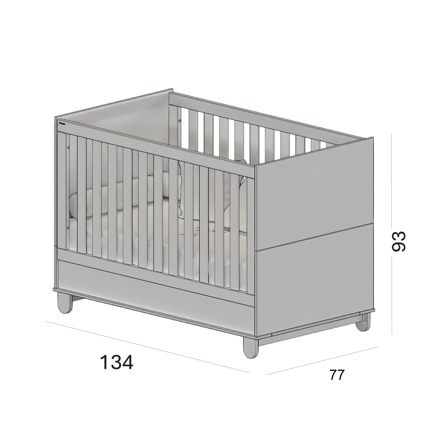 Cuna Dana Natural, Off White