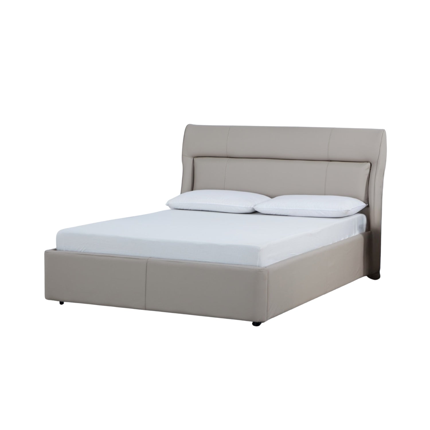 Cama Doble Ghala Beige