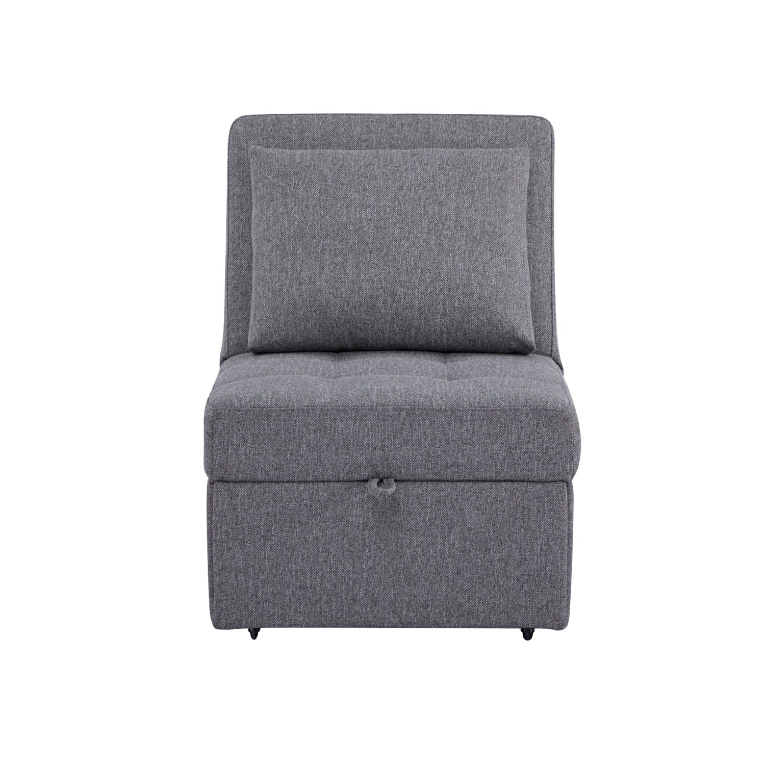 Sofá Cama Twin Portela Lino Gris