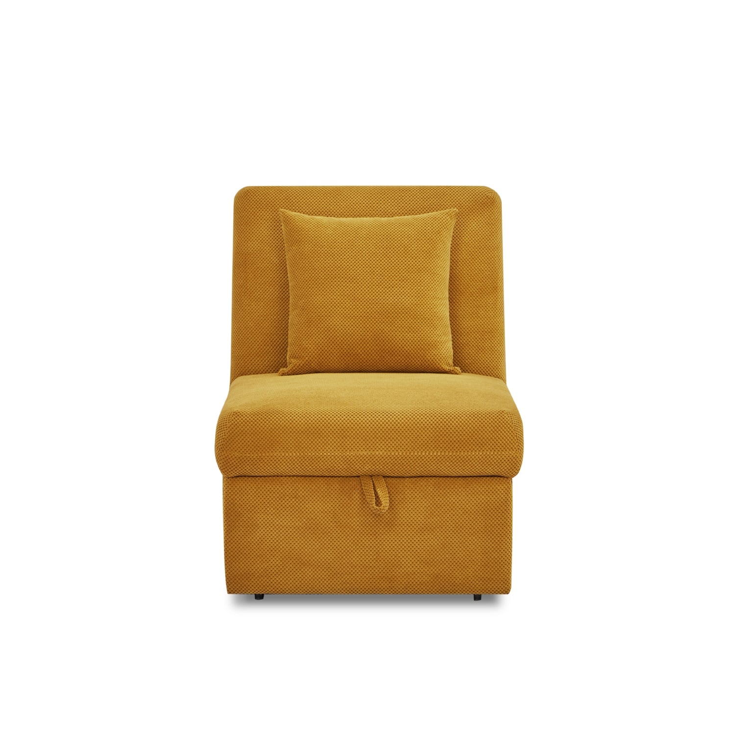 Sofá Cama Twin Pier Lino Amarillo