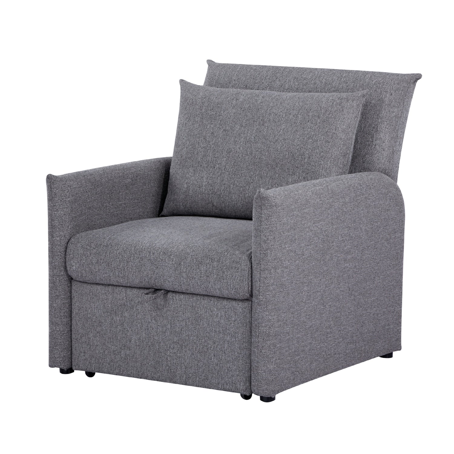 Sofá Cama Twin Duncan Lino Gris