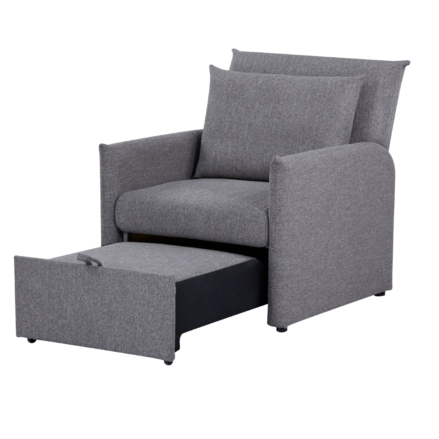 Sofá Cama Twin Duncan Lino Gris