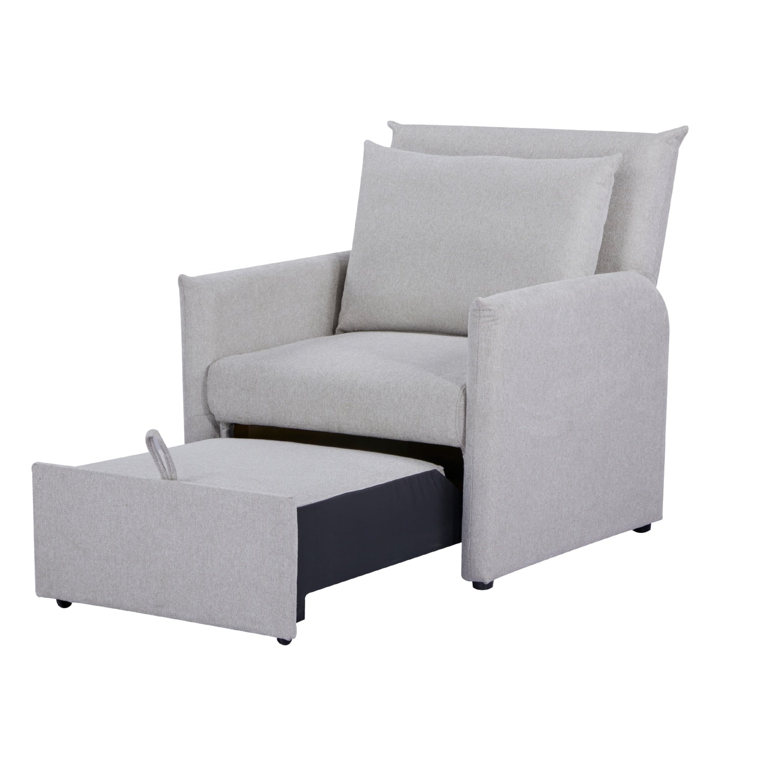Sofá Cama Twin Duncan Lino Crudo