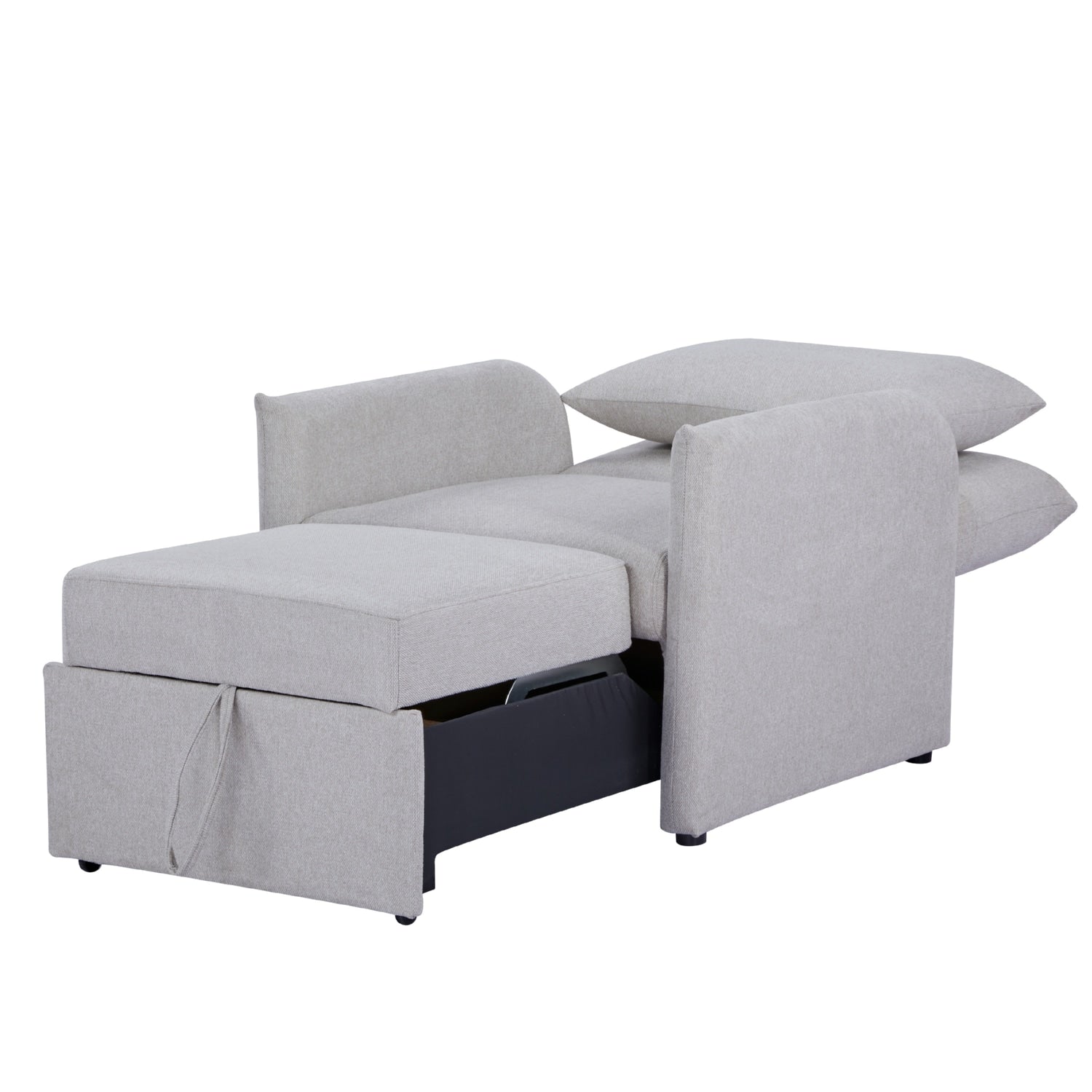 Sofá Cama Twin Duncan Lino Crudo