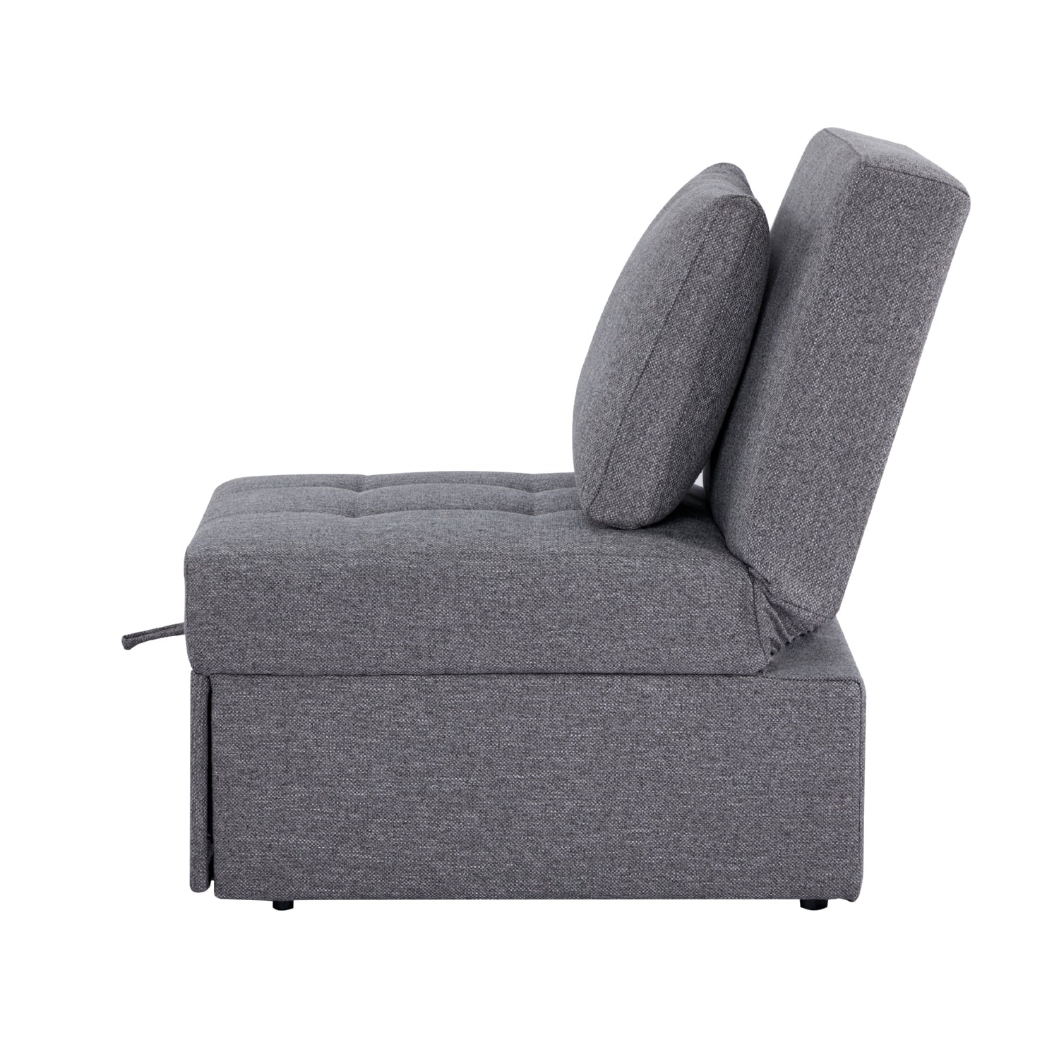 Sofá Cama Twin Portela Lino Gris
