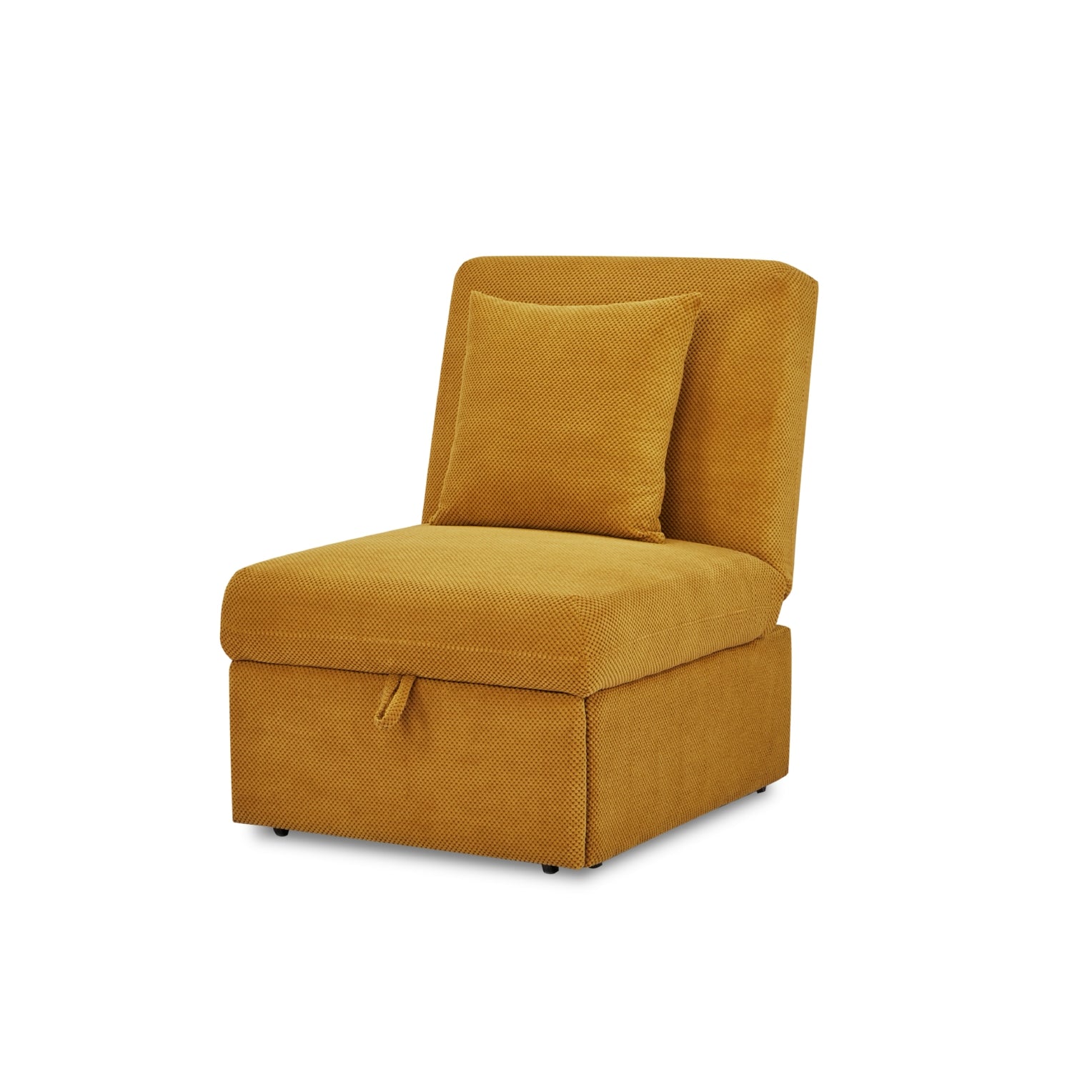 Sofá Cama Twin Pier Lino Amarillo