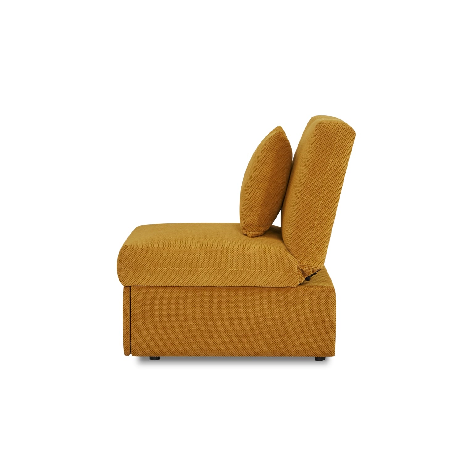 Sofá Cama Twin Pier Lino Amarillo