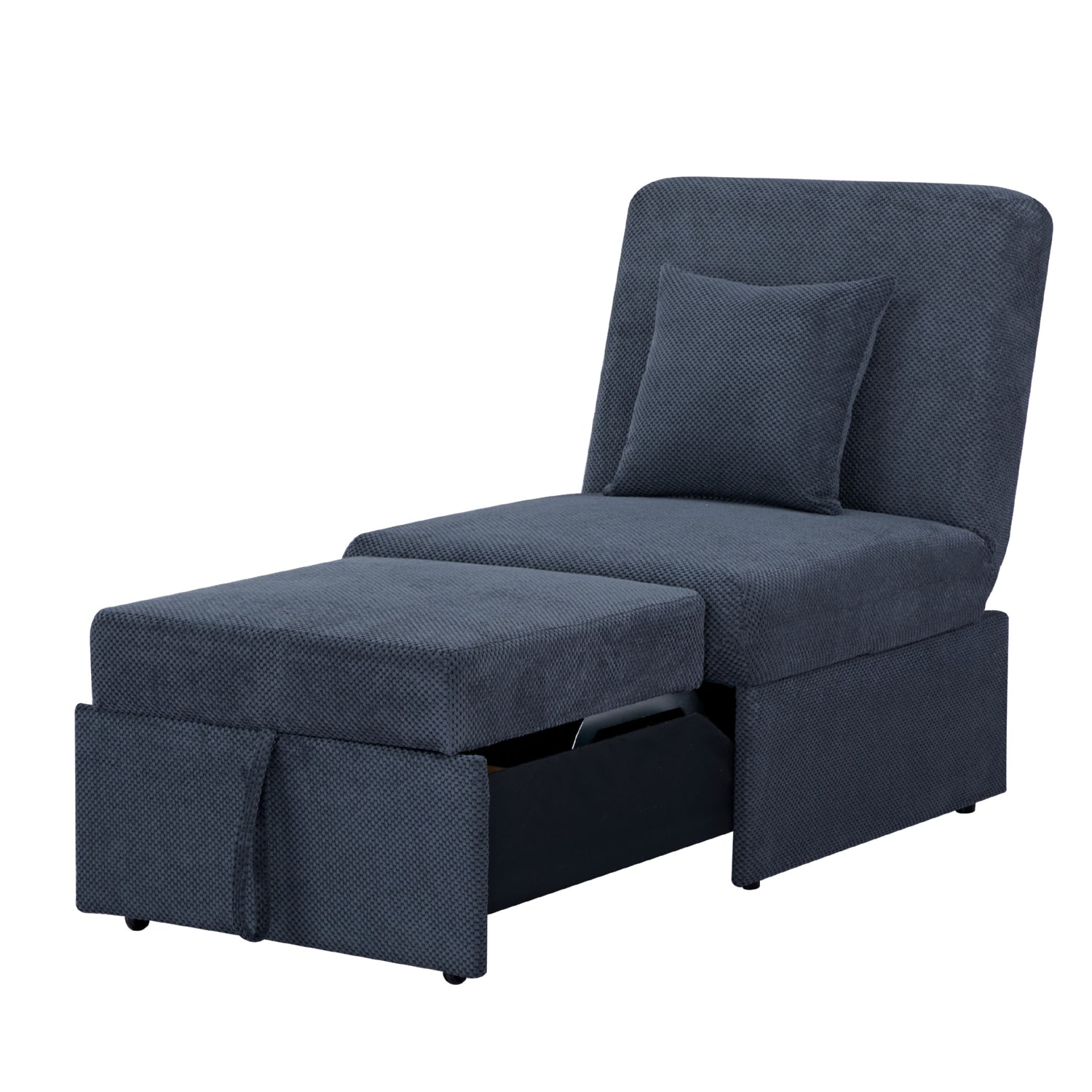 Sofá Cama Twin Pier Lino Gris