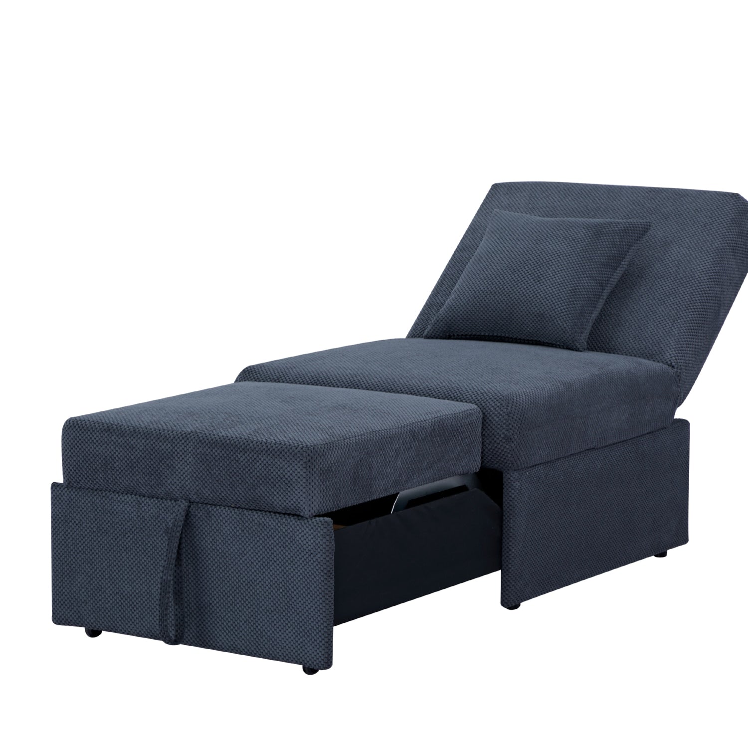 Sofá Cama Twin Pier Lino Gris