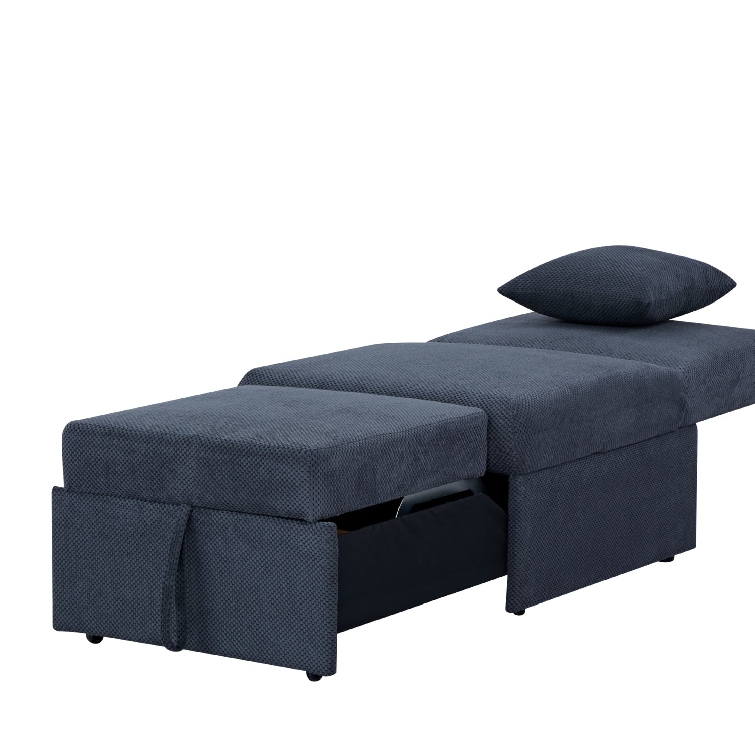 Sofá Cama Twin Pier Lino Gris