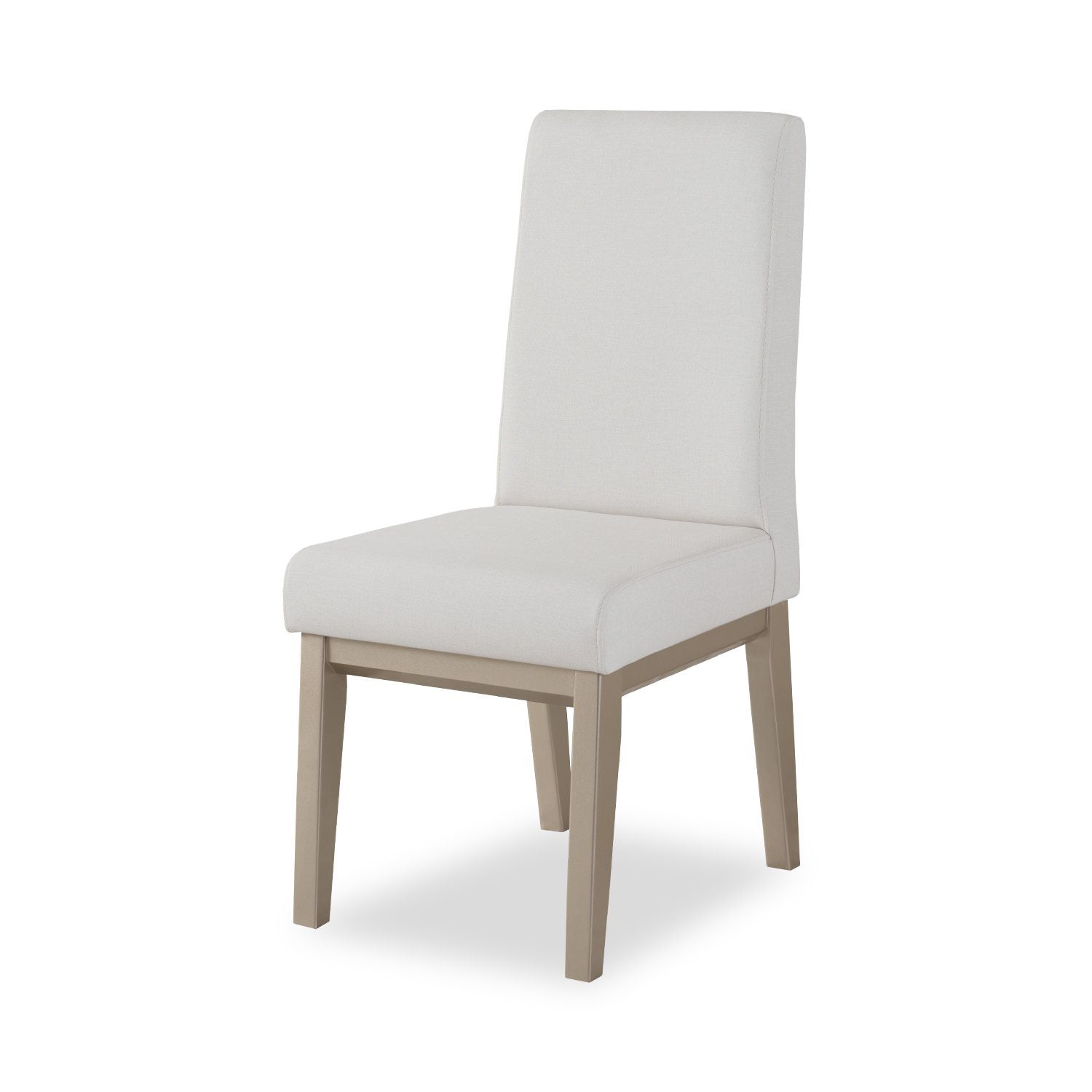 Comedor 4 Puestos Walcot Velvet Suprema Sand, Champaña 4 Sillas