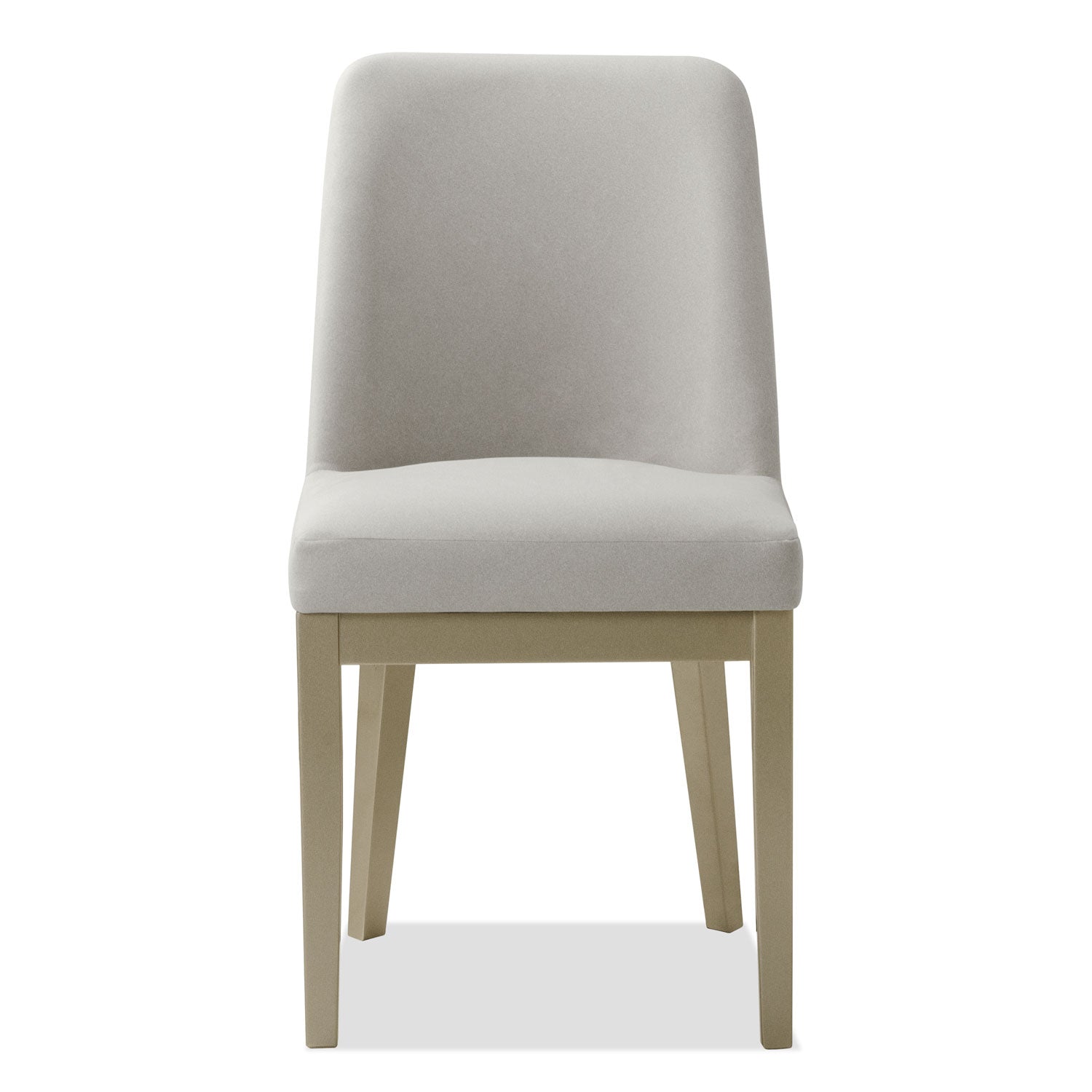 Comedor 4 Puestos Marcus Velvet Siena Avellana, Champaña