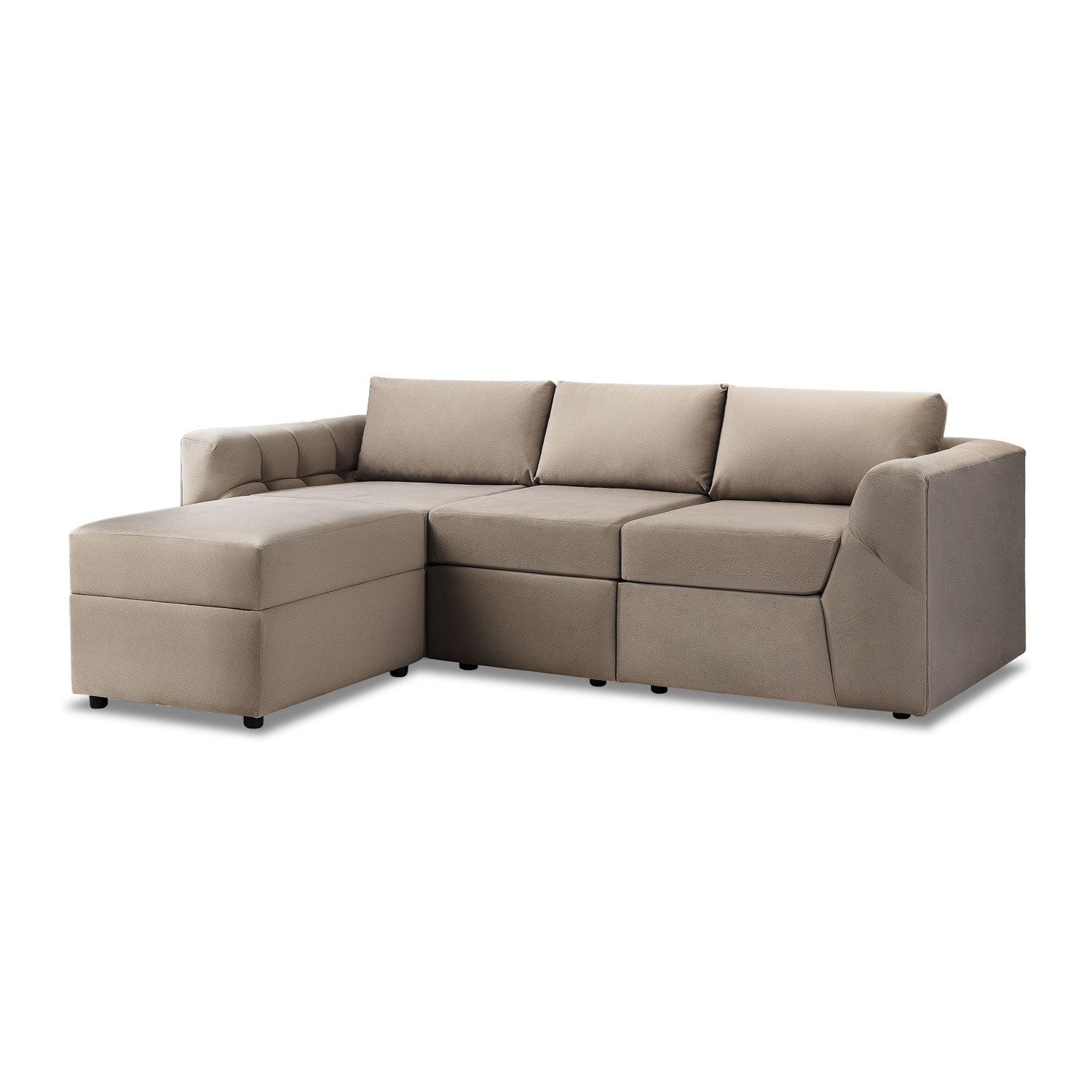 Sala Funcional Oklam Velvet Cassini Avellana