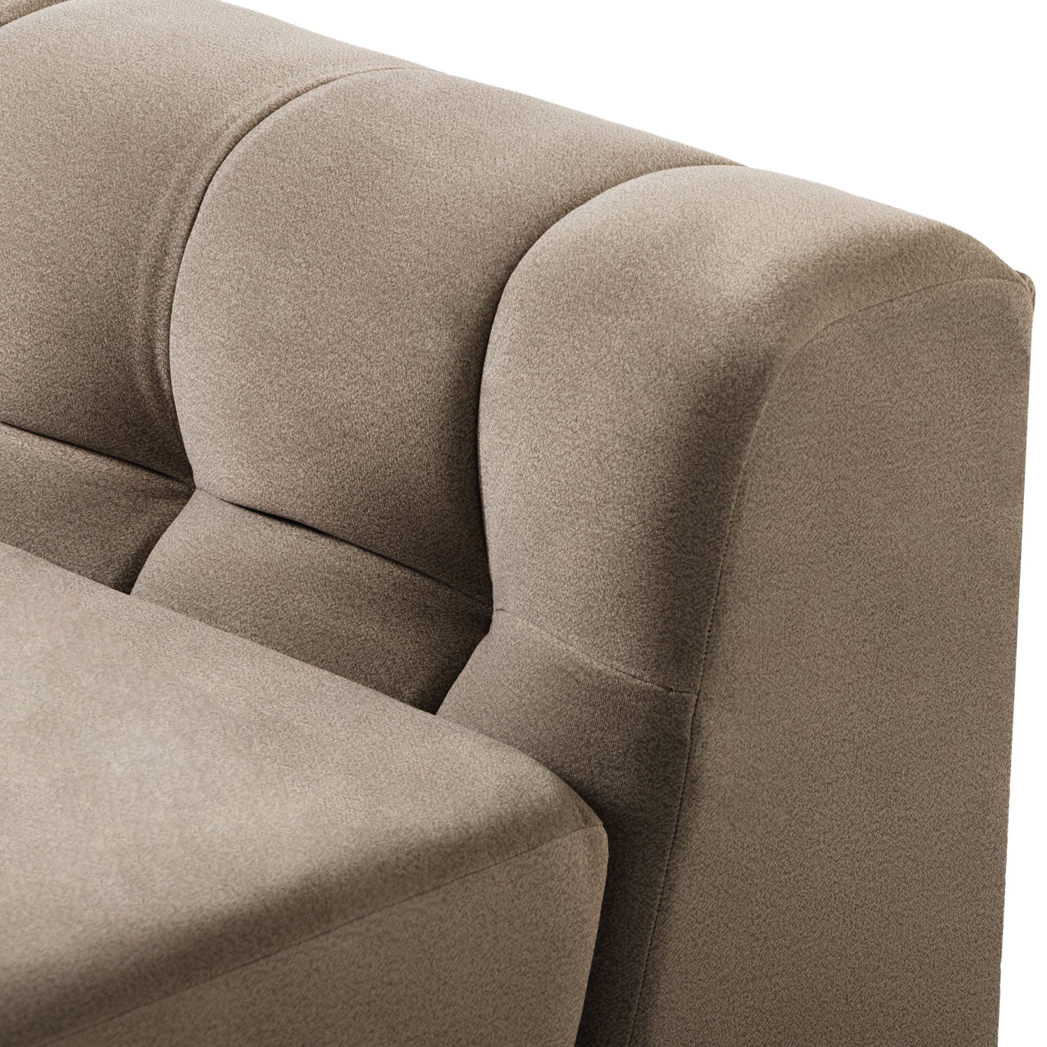 Sala Funcional Oklam Velvet Cassini Avellana