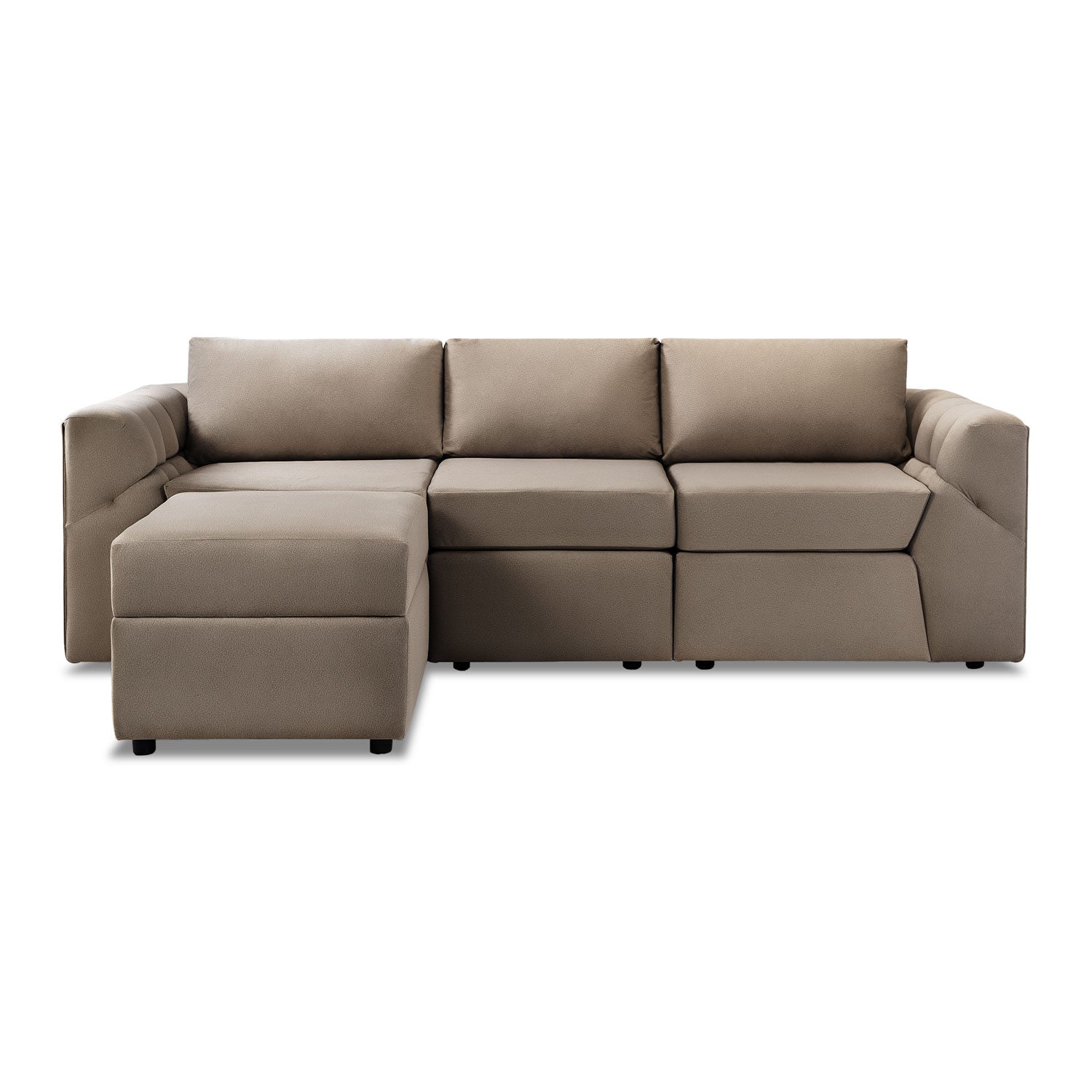 Sala Funcional Oklam Velvet Cassini Avellana