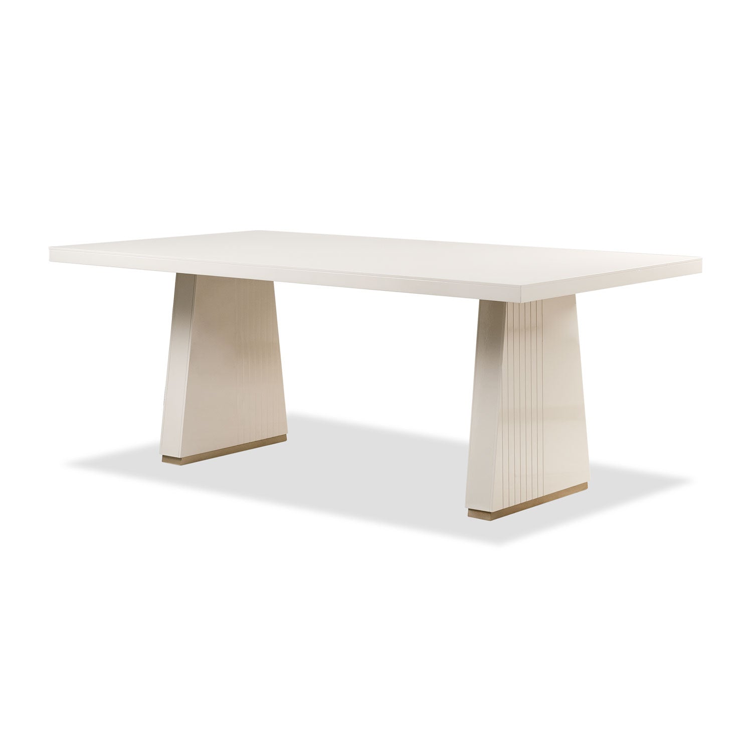 Comedor 8 Puestos Denver Velvet Beige, Champaña