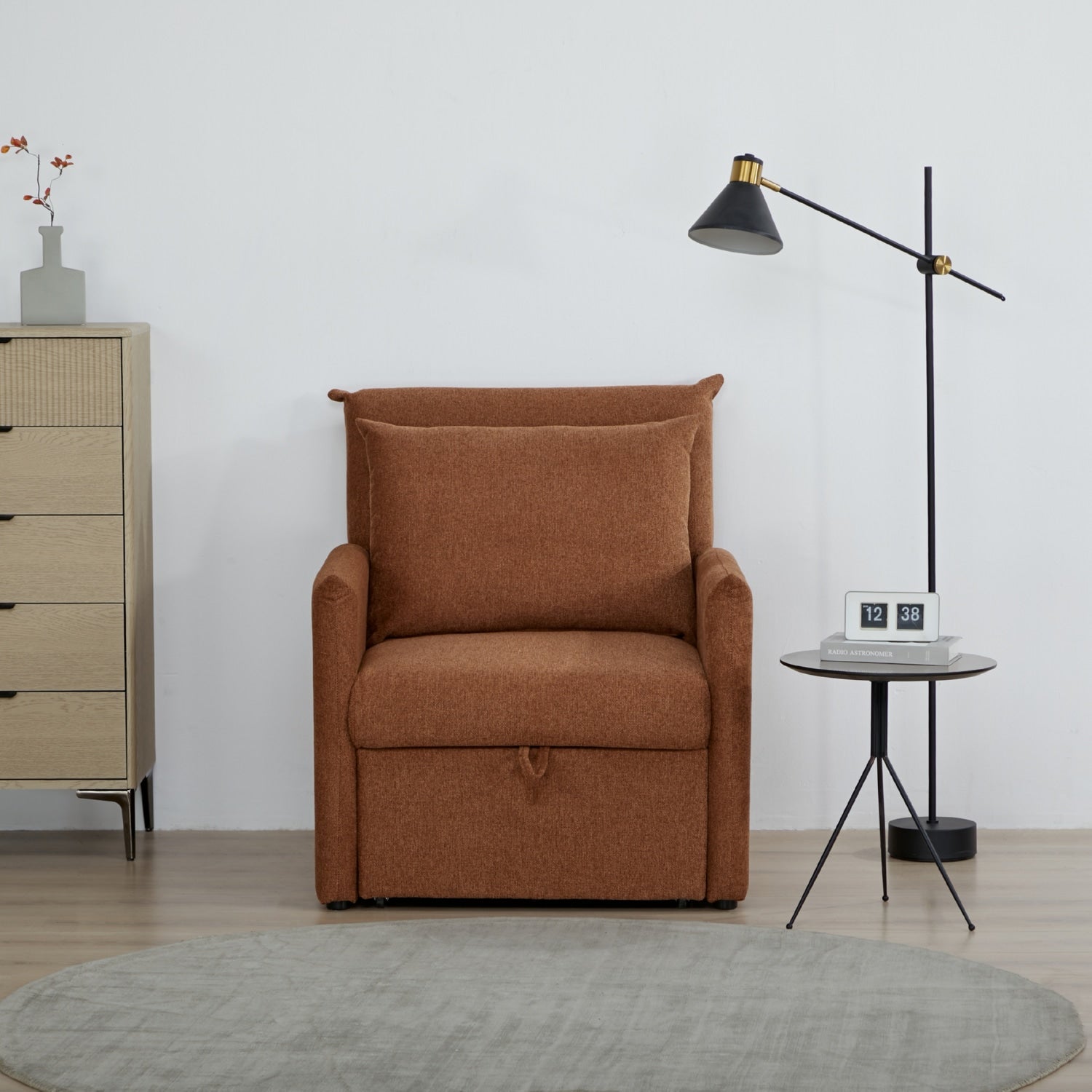 Sofá Cama Twin Duncan Lino Terra