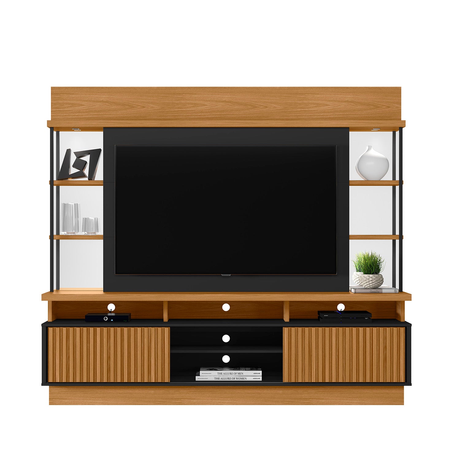 Centro de Entretenimiento  Salvador Natural, Negro 218X191X45