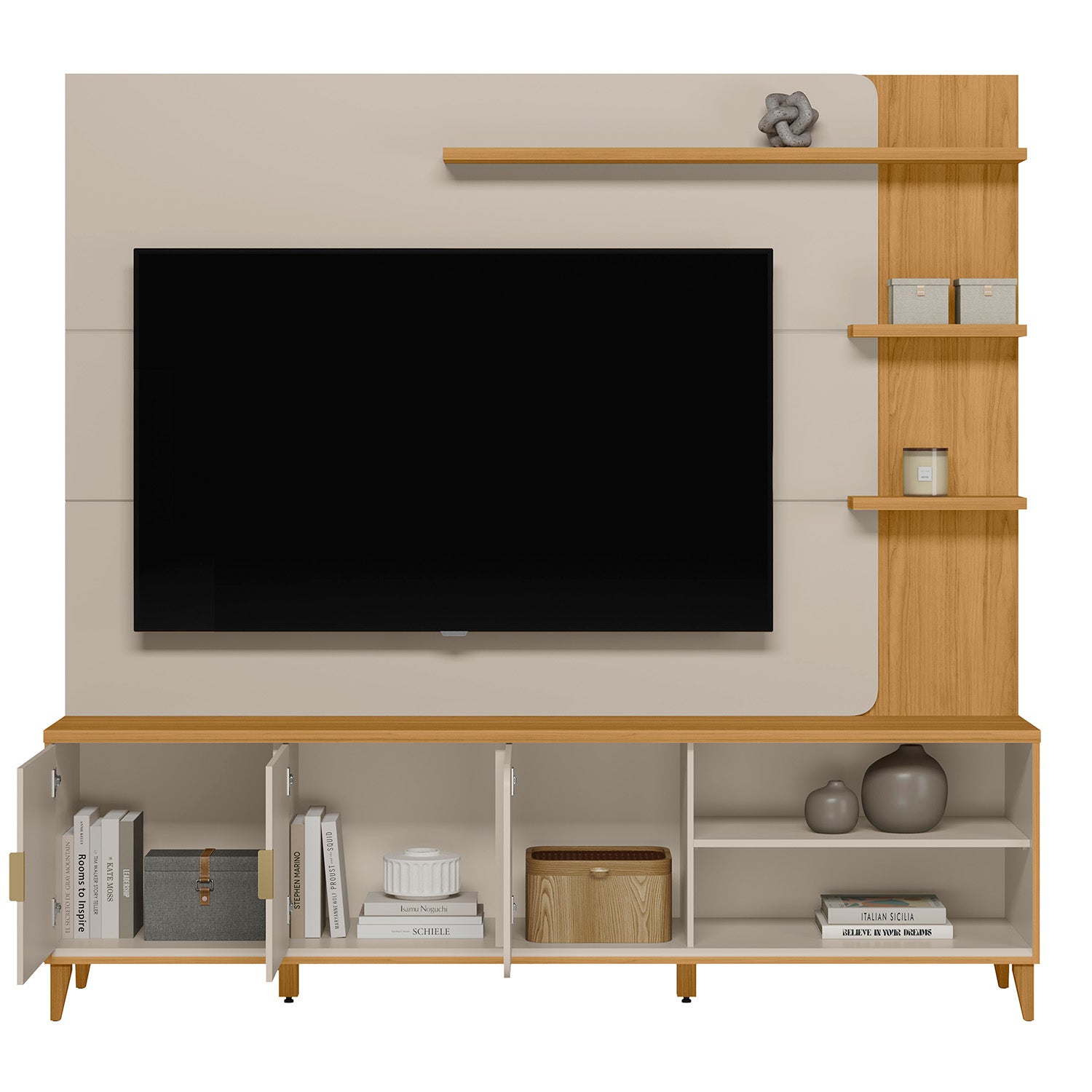 Centro de Entretenimiento Domo Natural, Off White 200X193X43