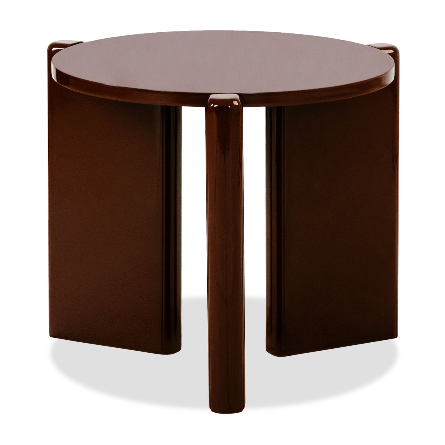Mesa De Centro Oklam Redonda 40 Merlot