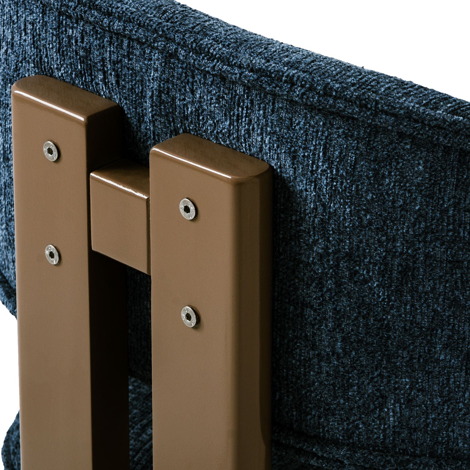 Comedor 4 Puestos Sienna Microfibra Dossier Navy, Capuchino