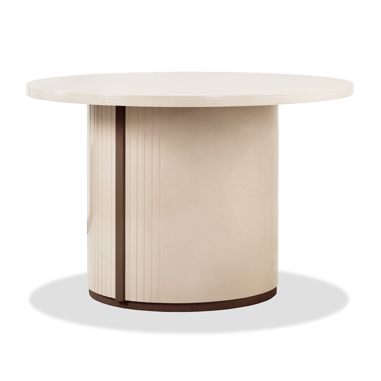 Comedor 4 Puestos Oklam Velvet Cassini Avellana,Latte