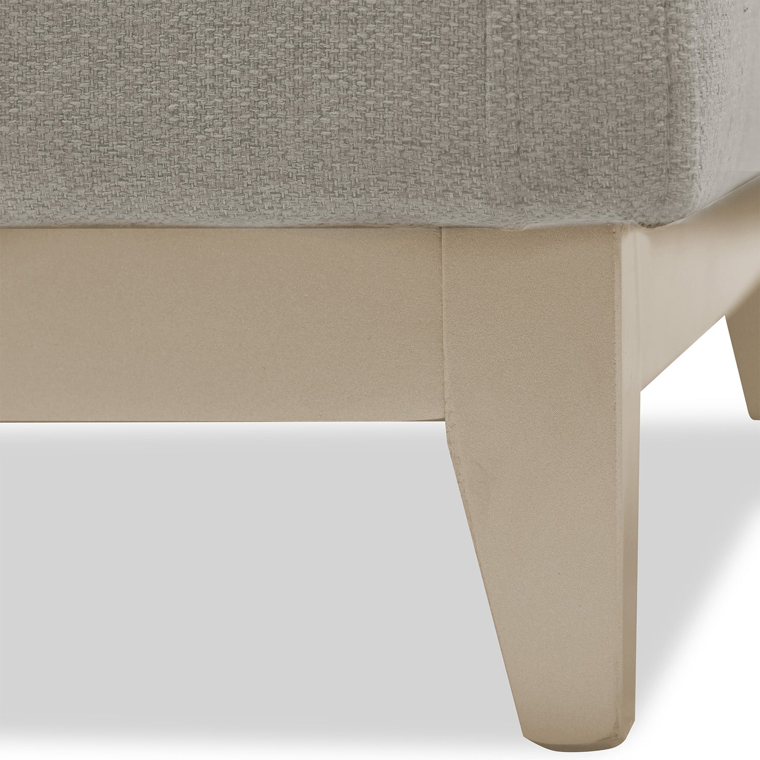Sofá 3 Puestos Denise Atlas Marmol, Beige y Champaña