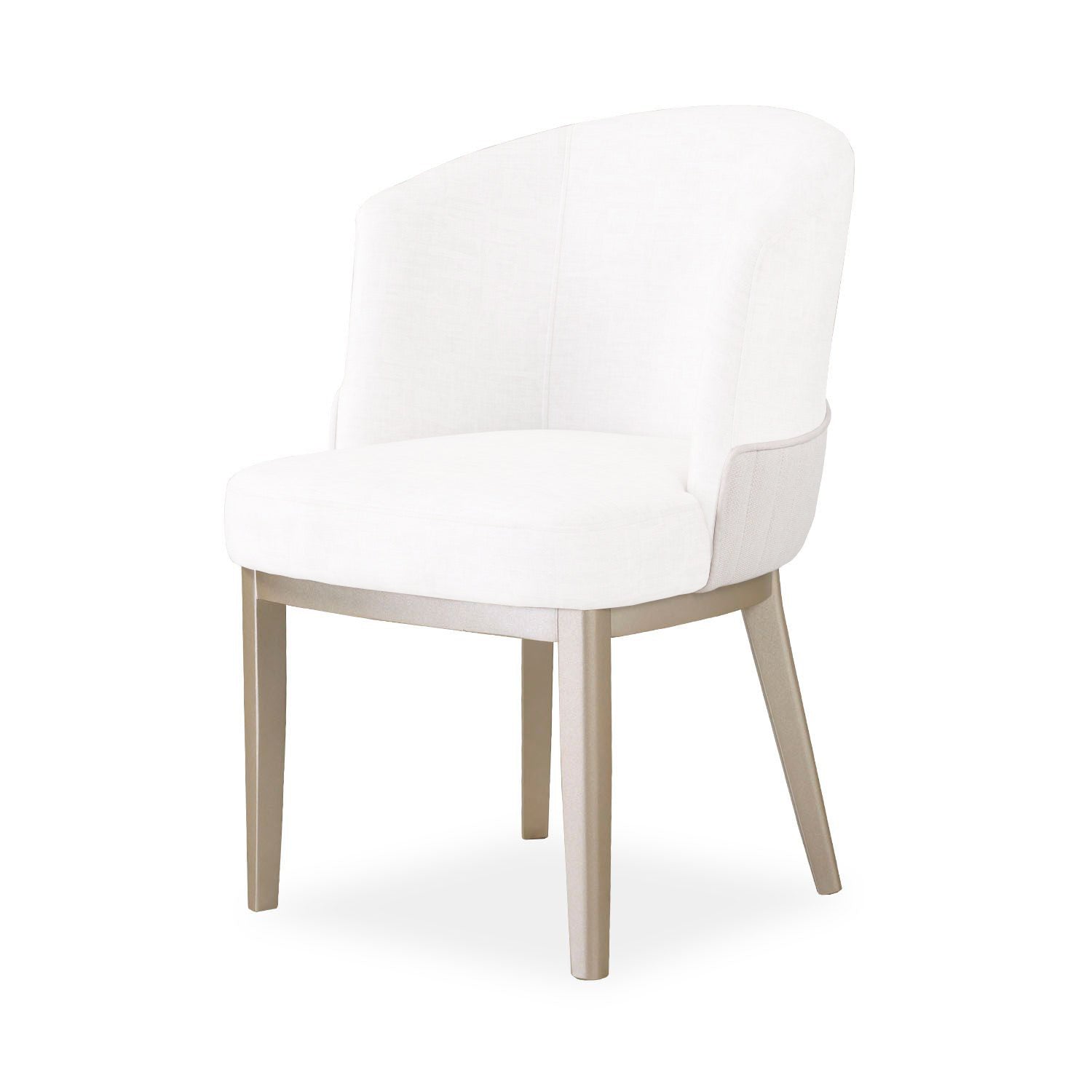 Silla Comedor Atlanta Eurolino Blanco, Champaña