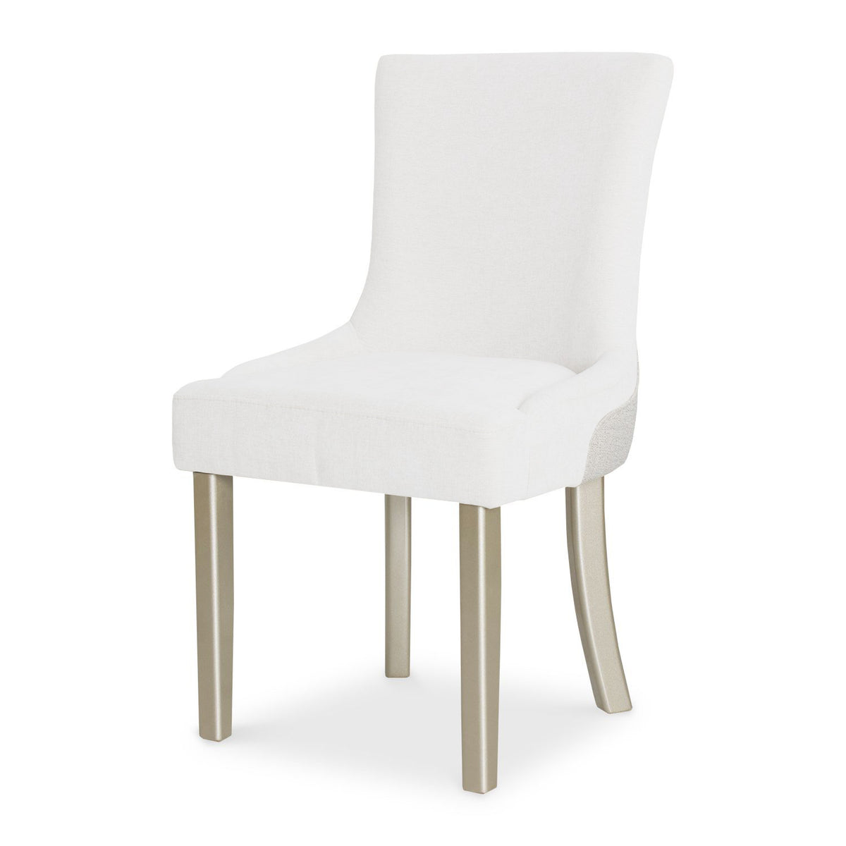 Silla Comedor Firence Eurolino Blanco Puro, Champaña