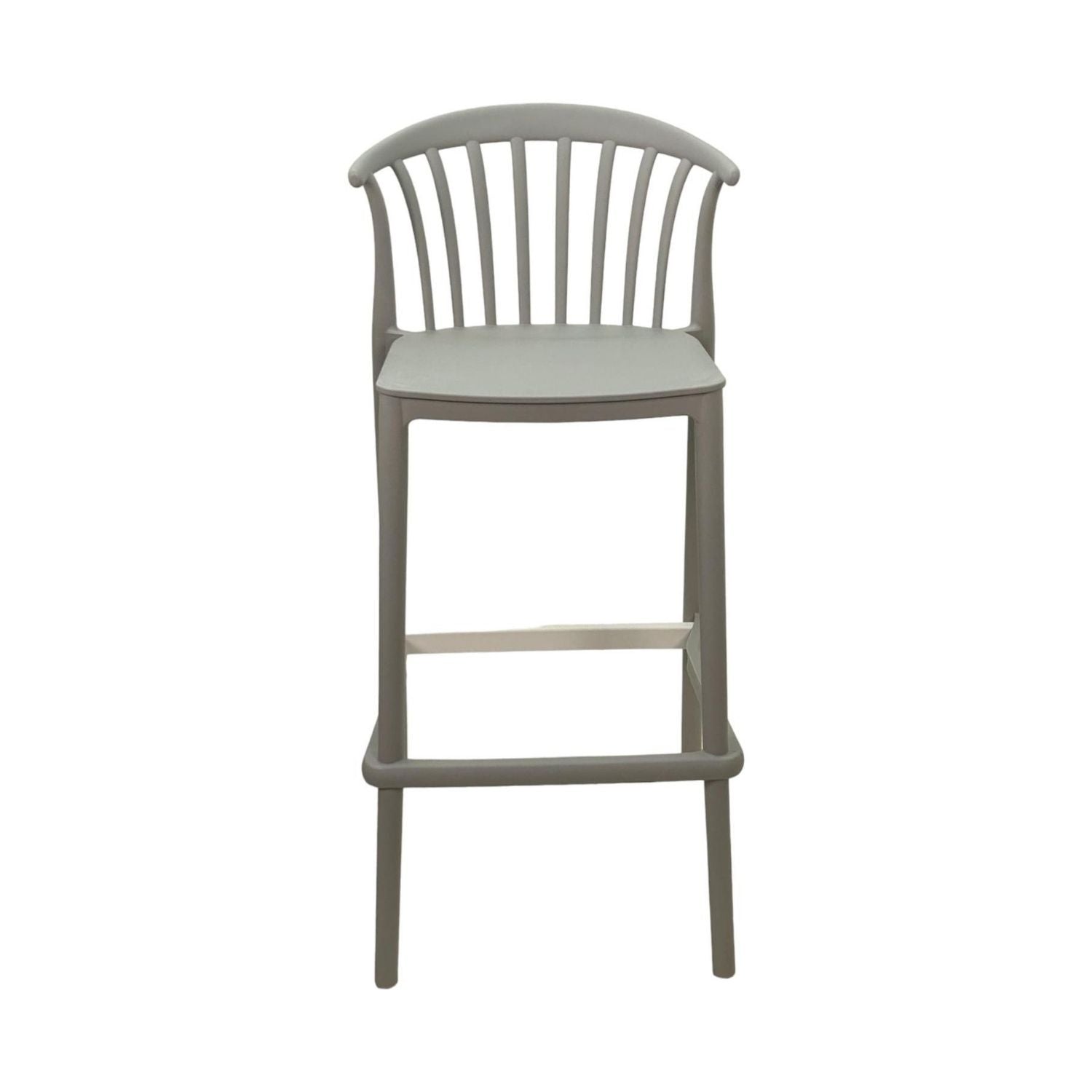 Silla Bar Exterior 48X53X102 Anni Gris