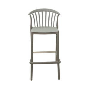 Silla Bar Exterior 48X53X102 Anni Gris