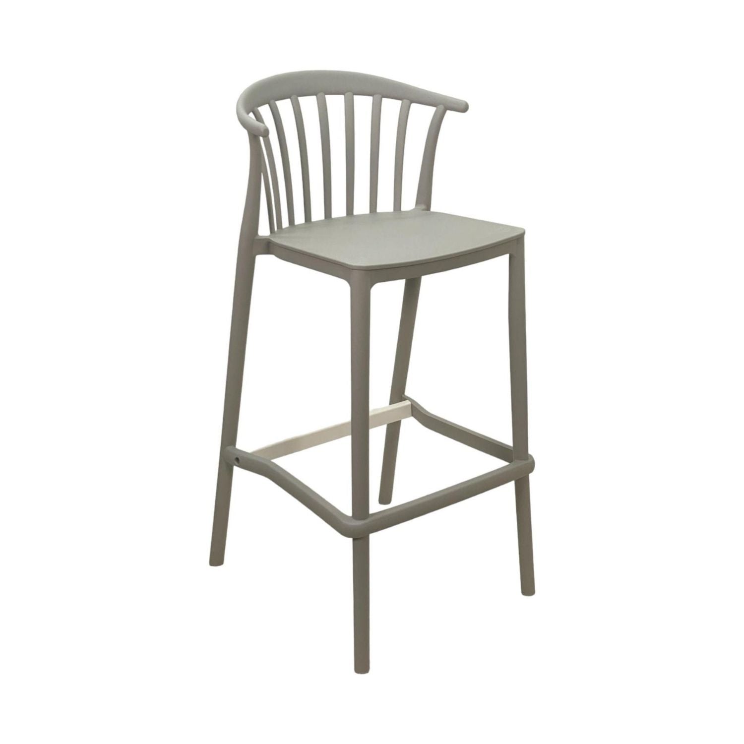 Silla Bar Exterior 48X53X102 Anni Gris