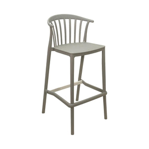 Silla Bar Exterior 48X53X102 Anni Gris