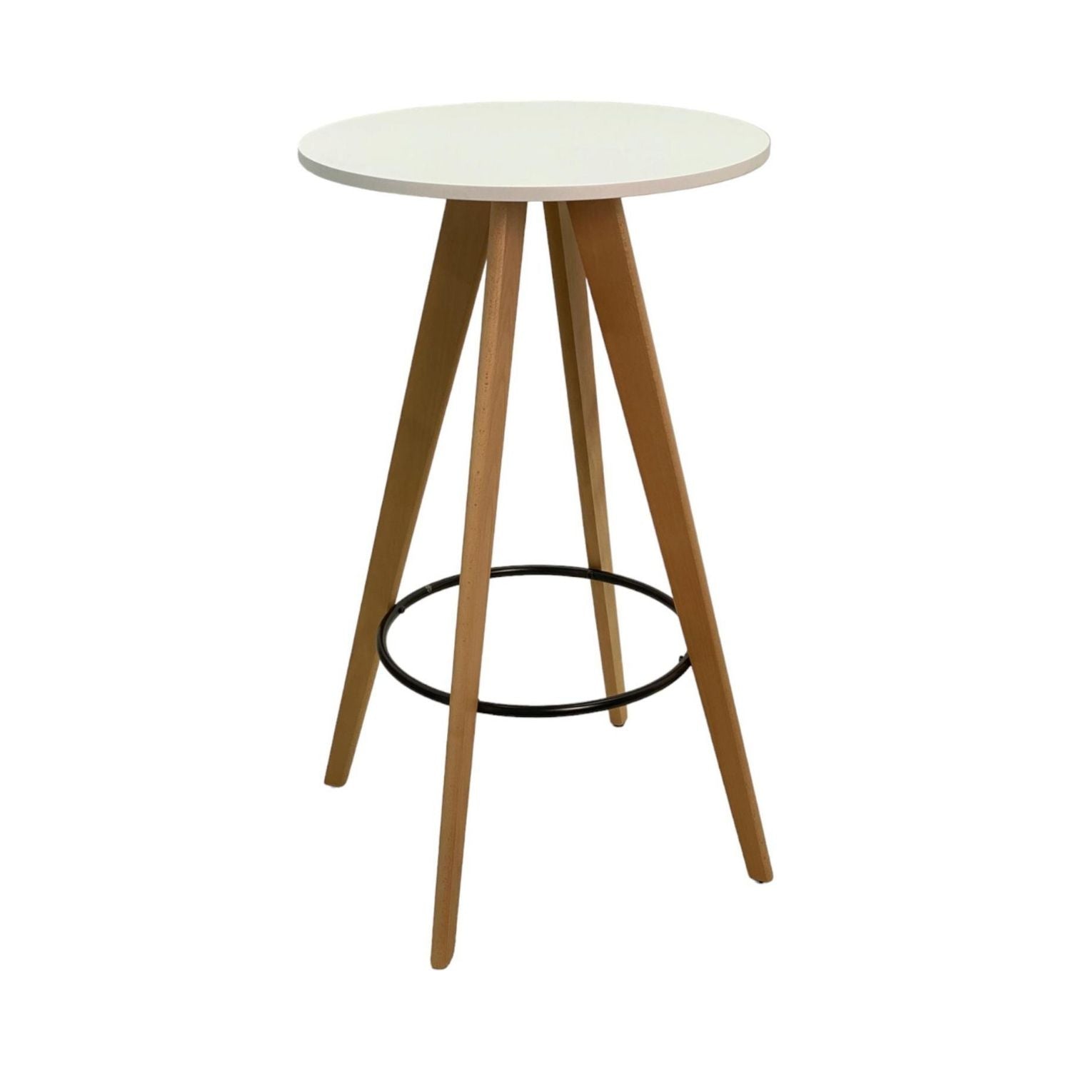 Mesa Bar Bari 60X60X120 Blanca